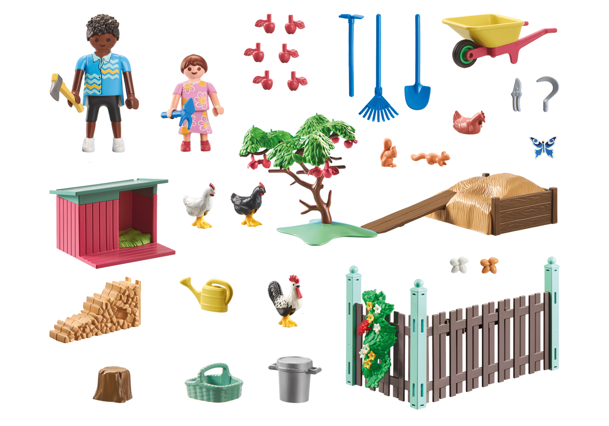 Playmobil - Vištidė namo kieme, My Life, 71510 - Image 5