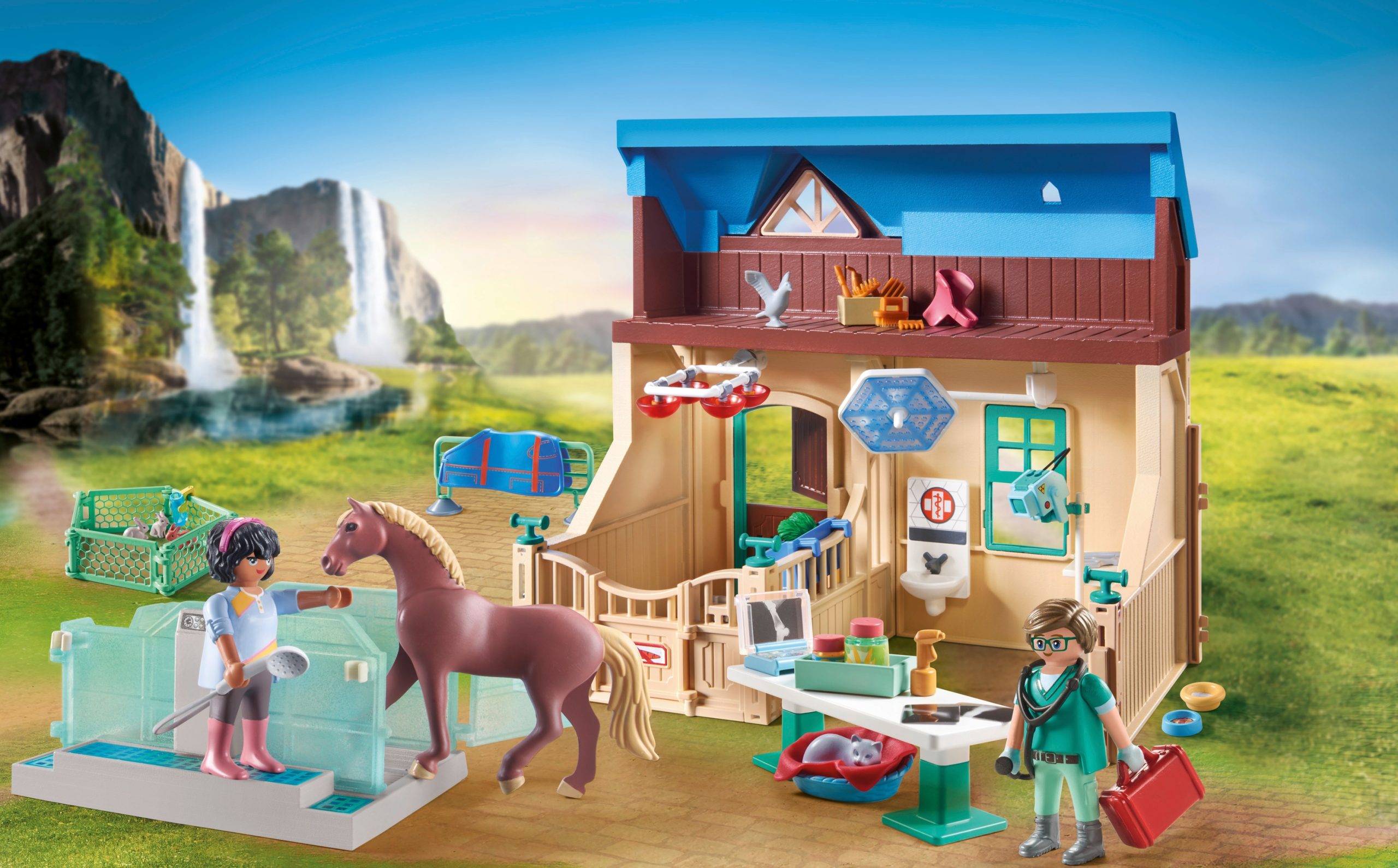 Playmobil – Jojimo terapija ir veterinaro apžiūra, World of Horses, 71352 - Image 3
