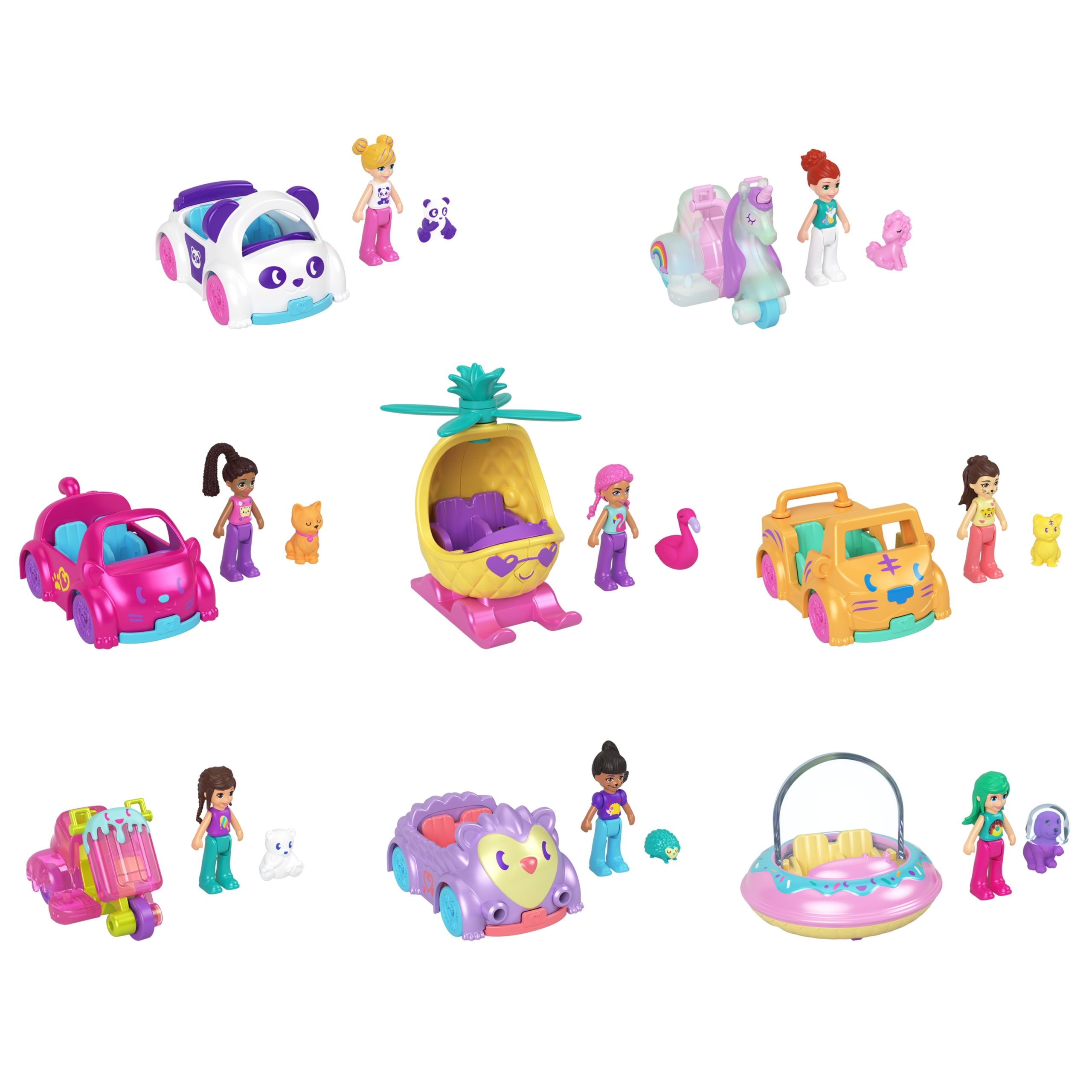 Polly Pocket - Automobiliukas, HKV55