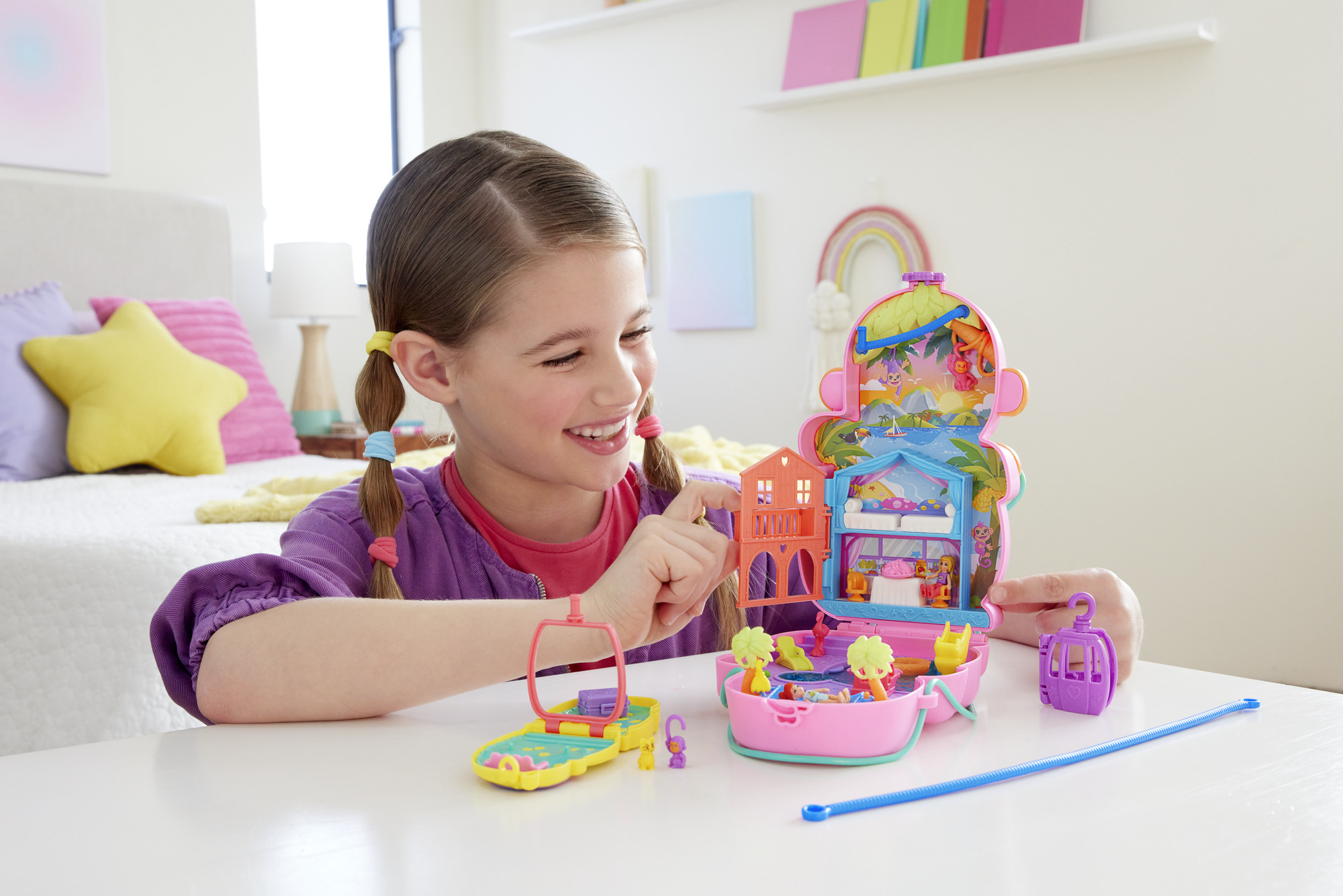 Polly Pocket - Beždžionėlės pramogų rinkinys - Image 2