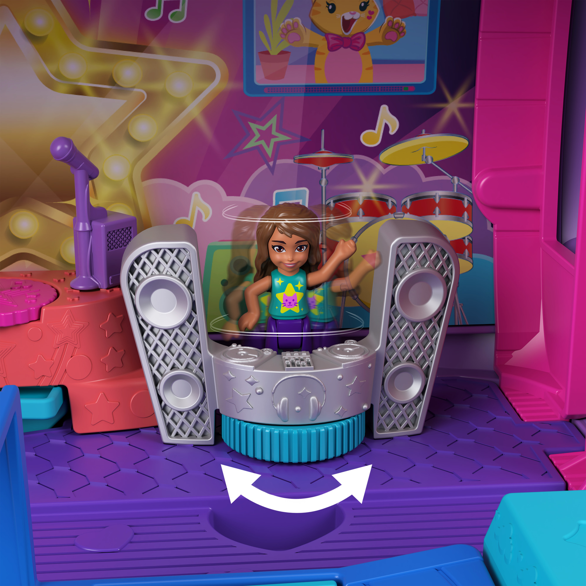 Polly Pocket – Katinėlio lėktuvo žaidimų rinkinys - Image 5