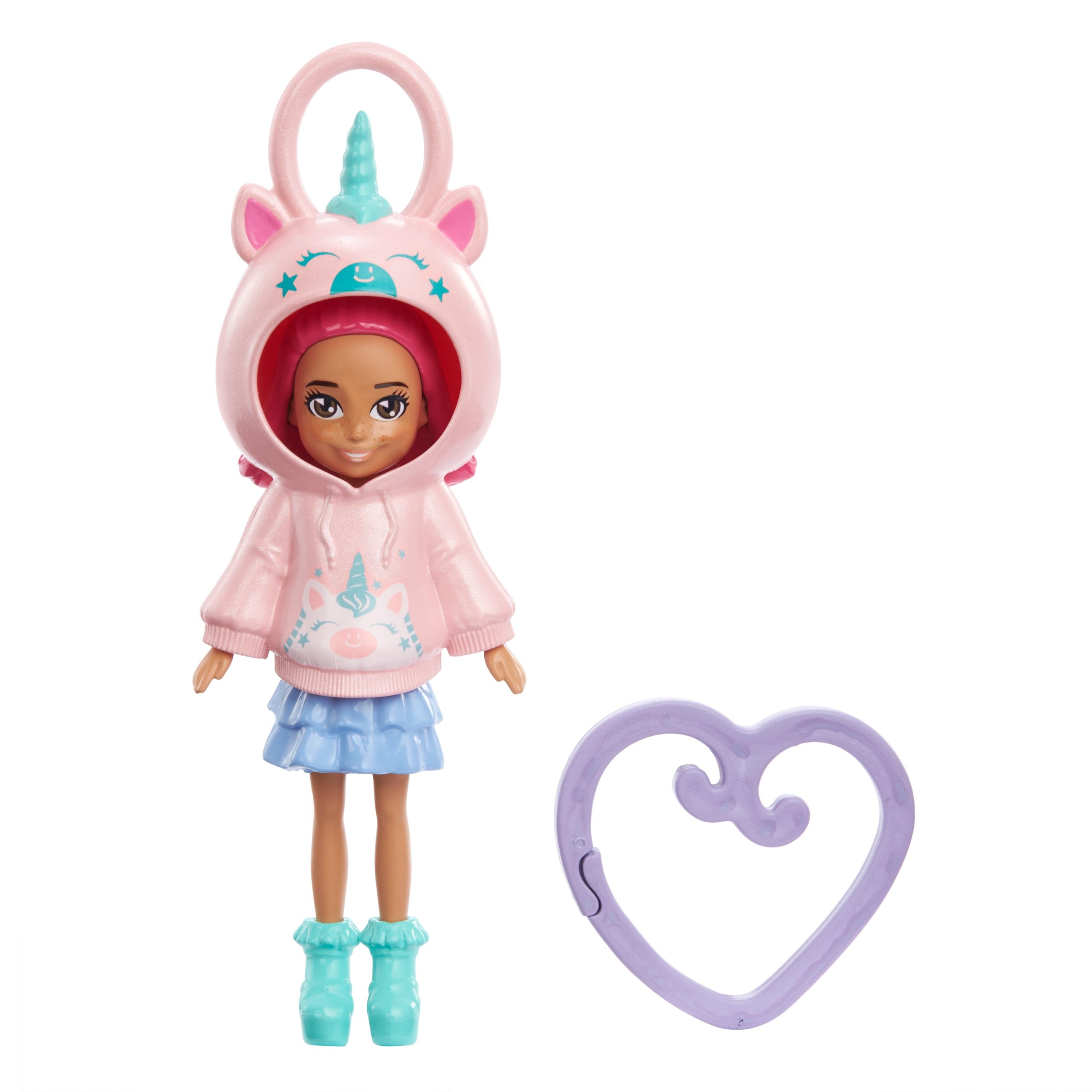 Polly Pocket - Lėlytė-pakabukas, HKV98 - Image 4