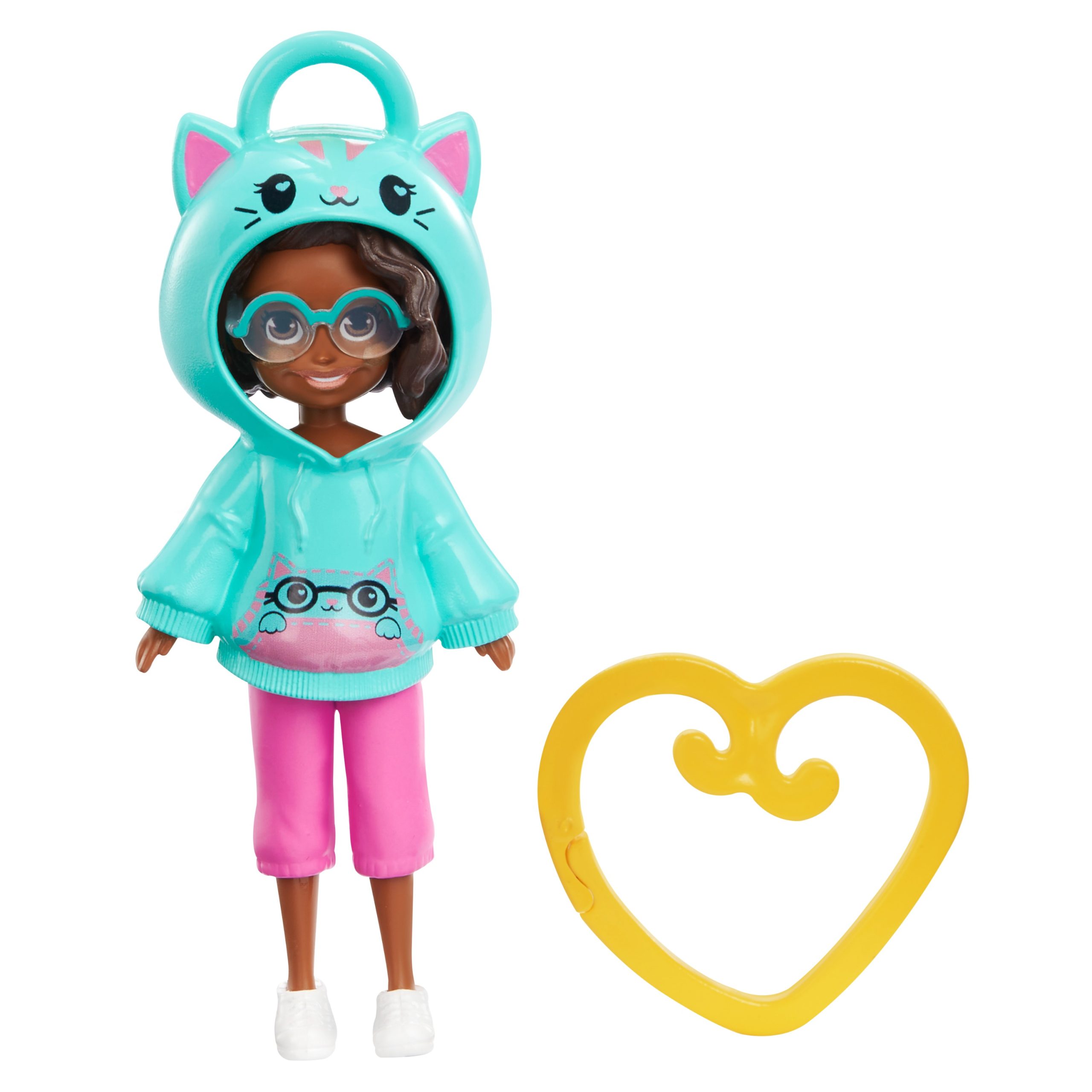 Polly Pocket - Lėlytė-pakabukas, HKV98