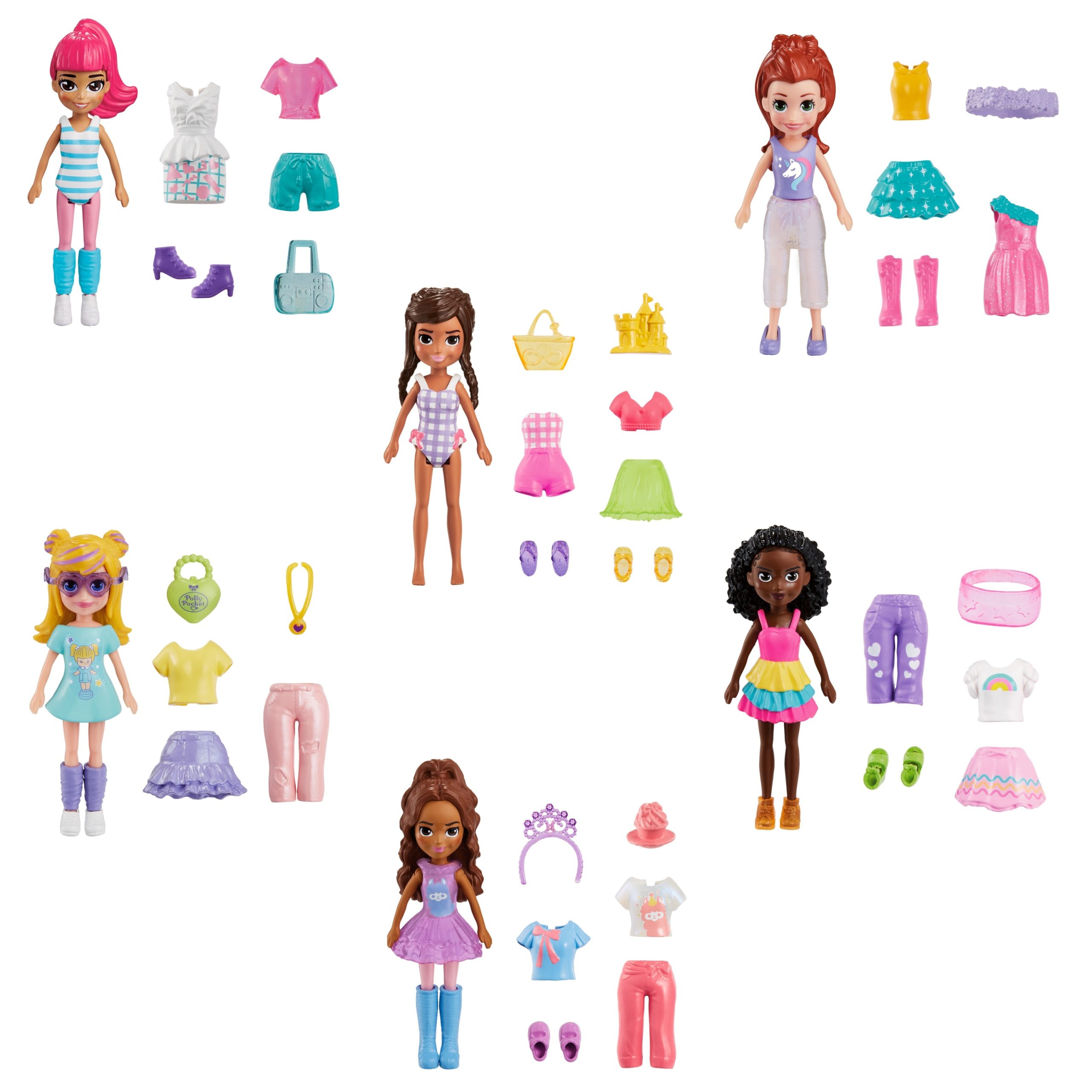 Polly Pocket - Mažasis mados rinkinys, HNF50 - Image 14