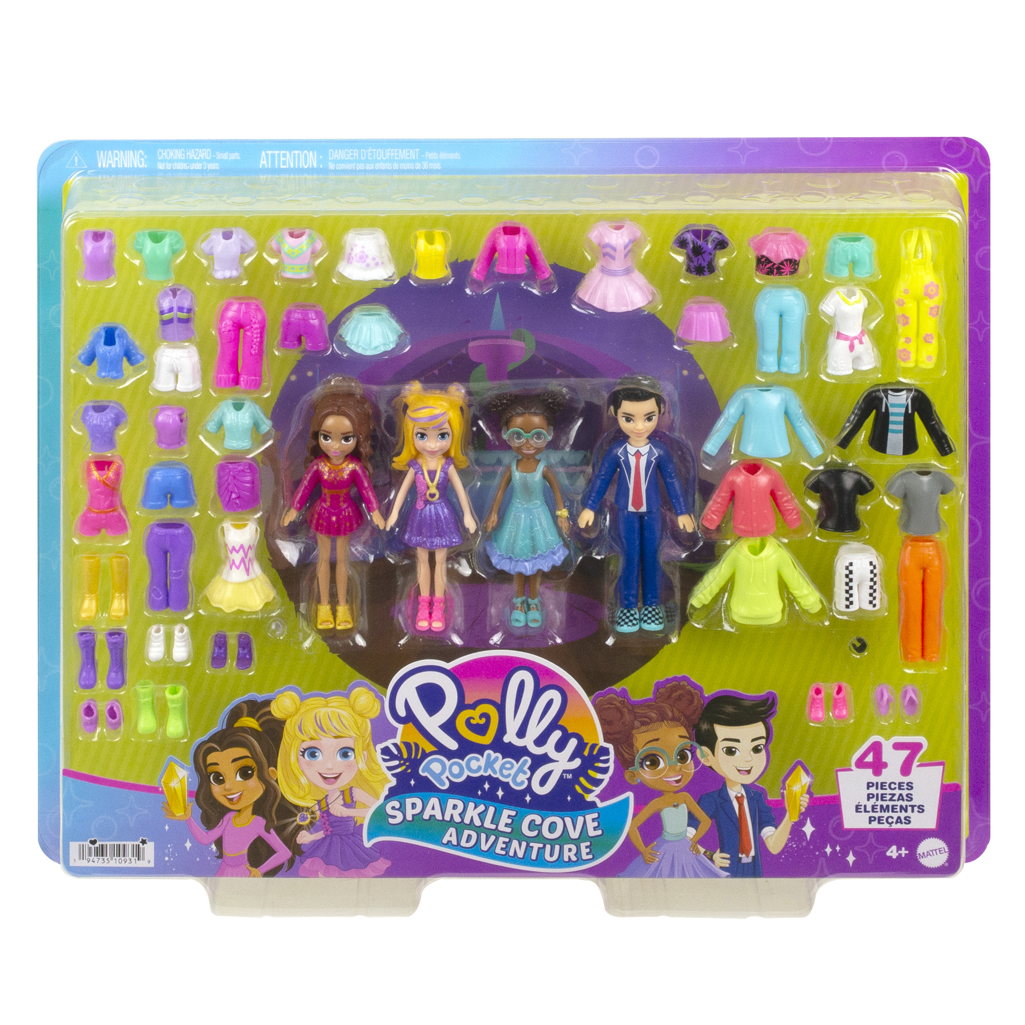 Polly Pocket – Sparkle Cove mados rinkinys - Image 5