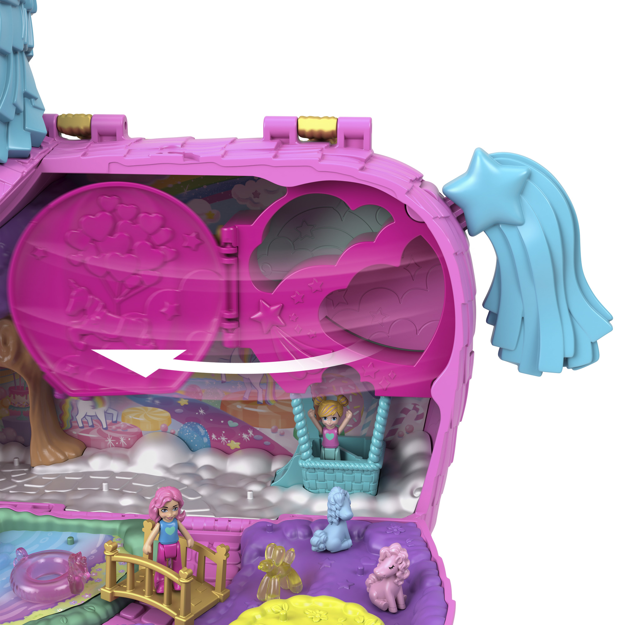Polly Pocket - Vienaragio pinjatos žaidimų rinkinys - Image 4