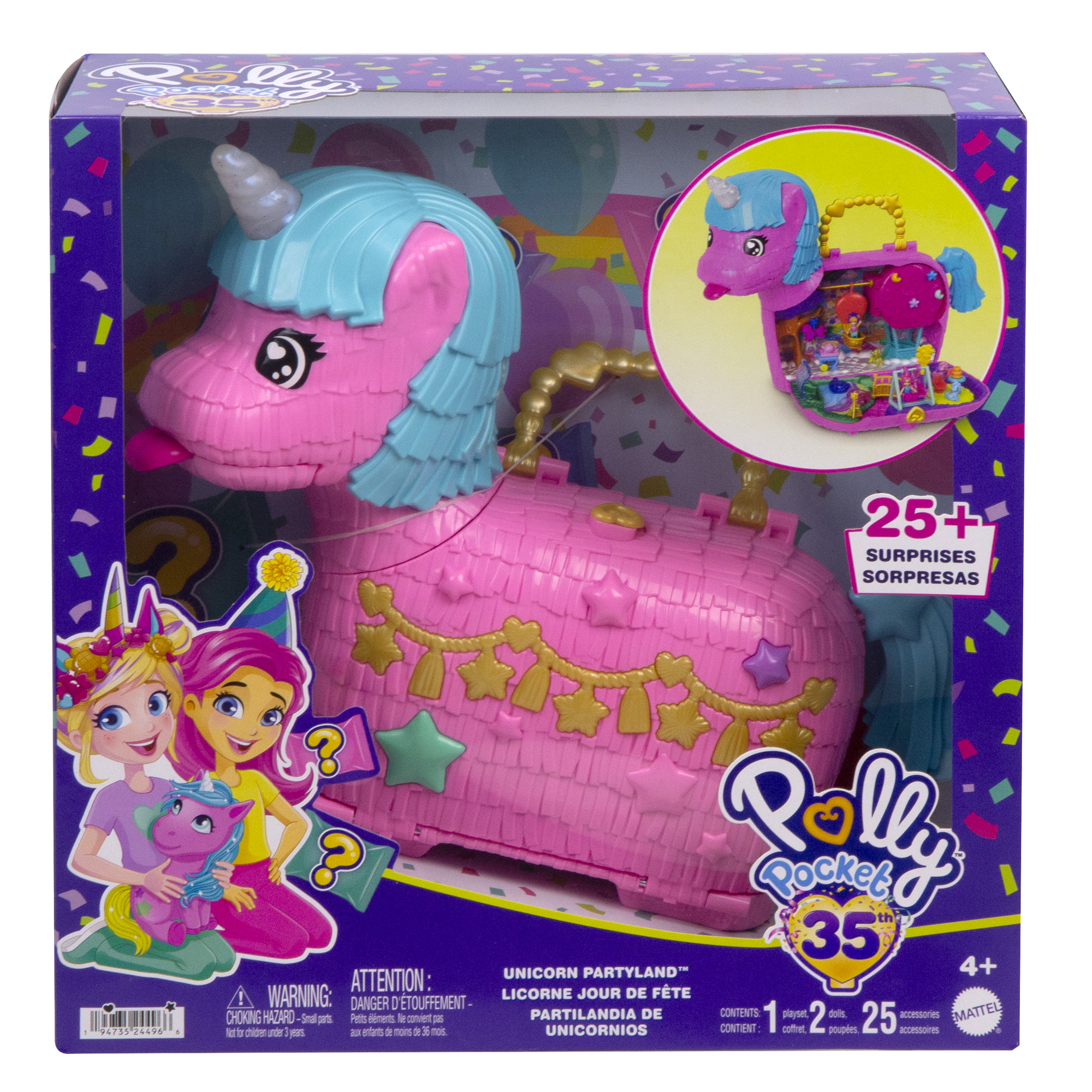 Polly Pocket - Vienaragio pinjatos žaidimų rinkinys - Image 8