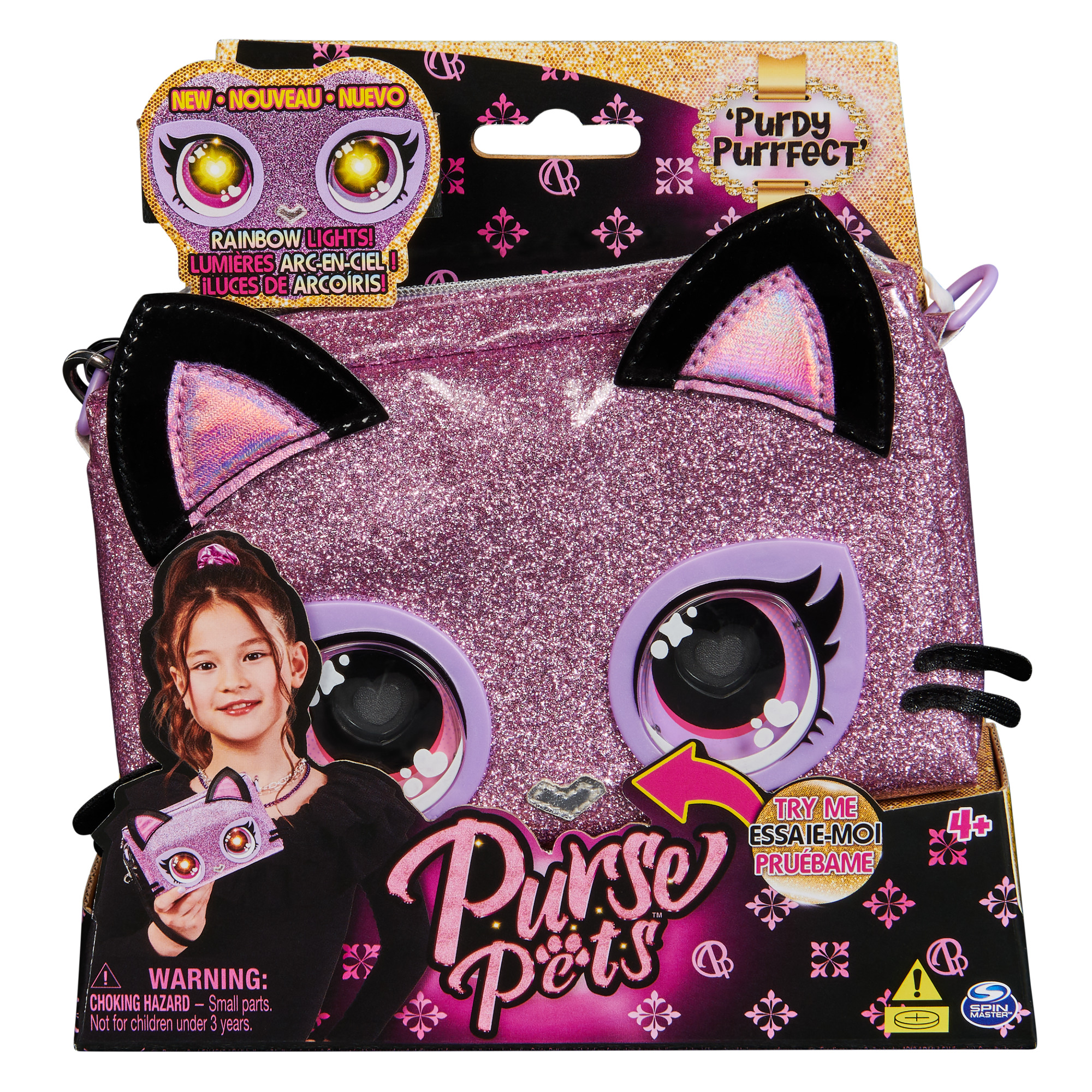 Purse Pets – Interaktyvi delninukė „Kačiukas“