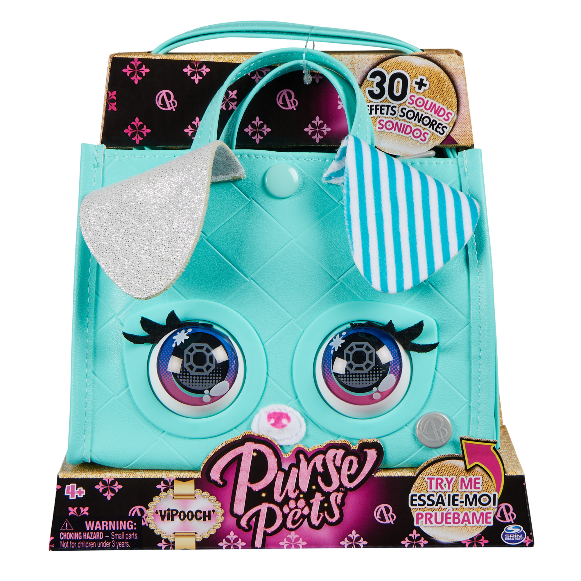 Purse Pets – Didelė interaktyvi rankinė „Šuniukas“