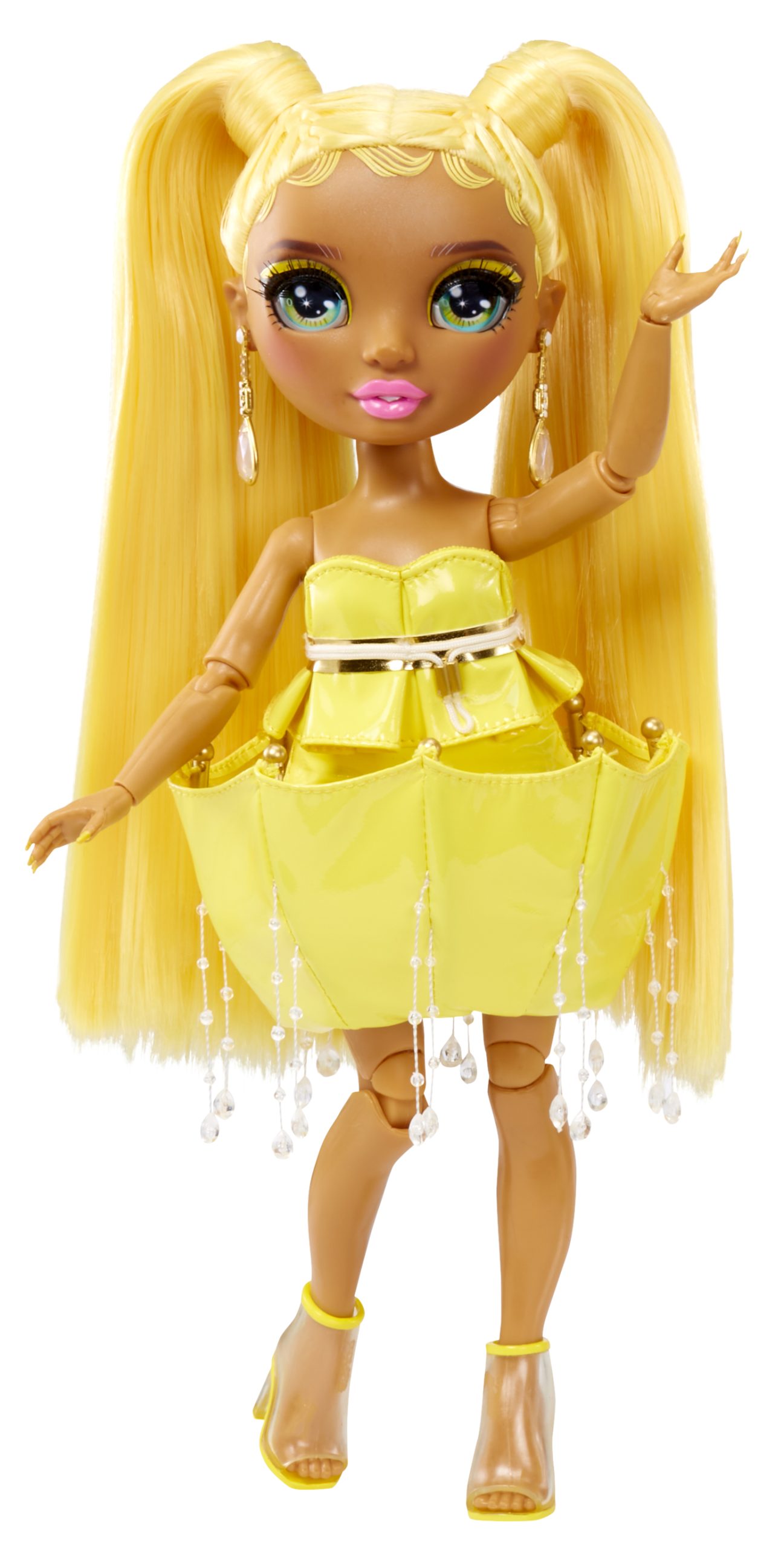 Rainbow High - Lėlytė Fantastic Fashion, geltona - 33 cm - Image 3