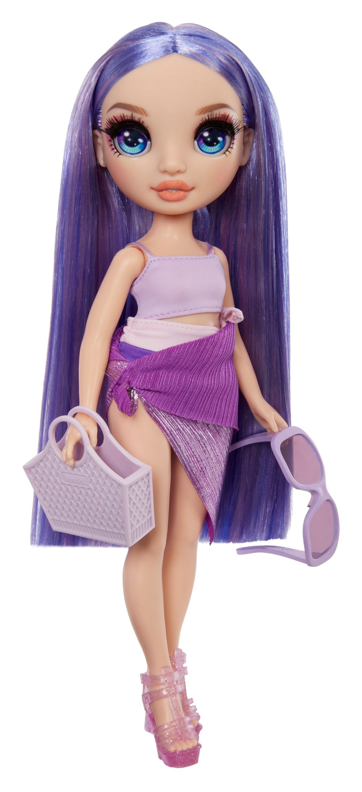 Rainbow High – Swim stilinga paplūdimio lėlytė - 24cm - Image 3