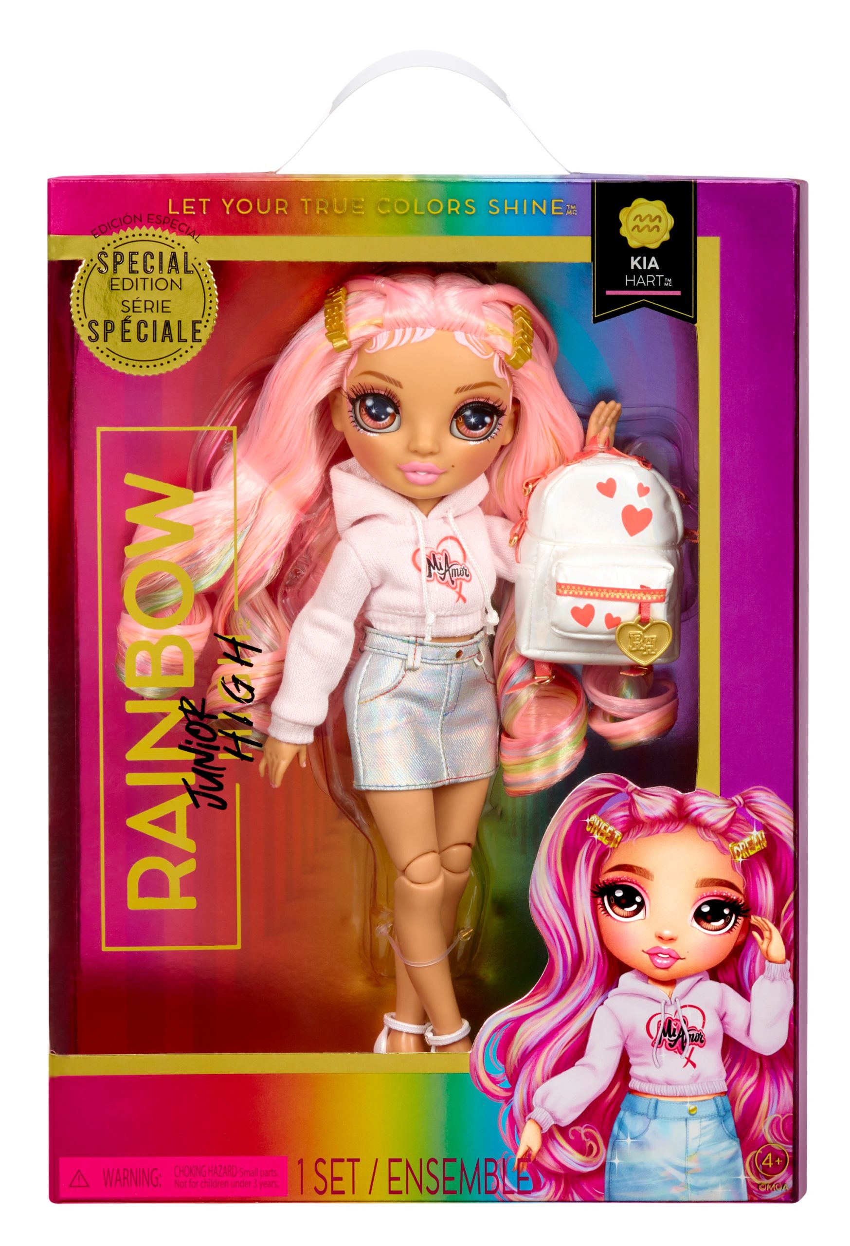 Rainbow High - Lėlytė Junior High - 23 cm