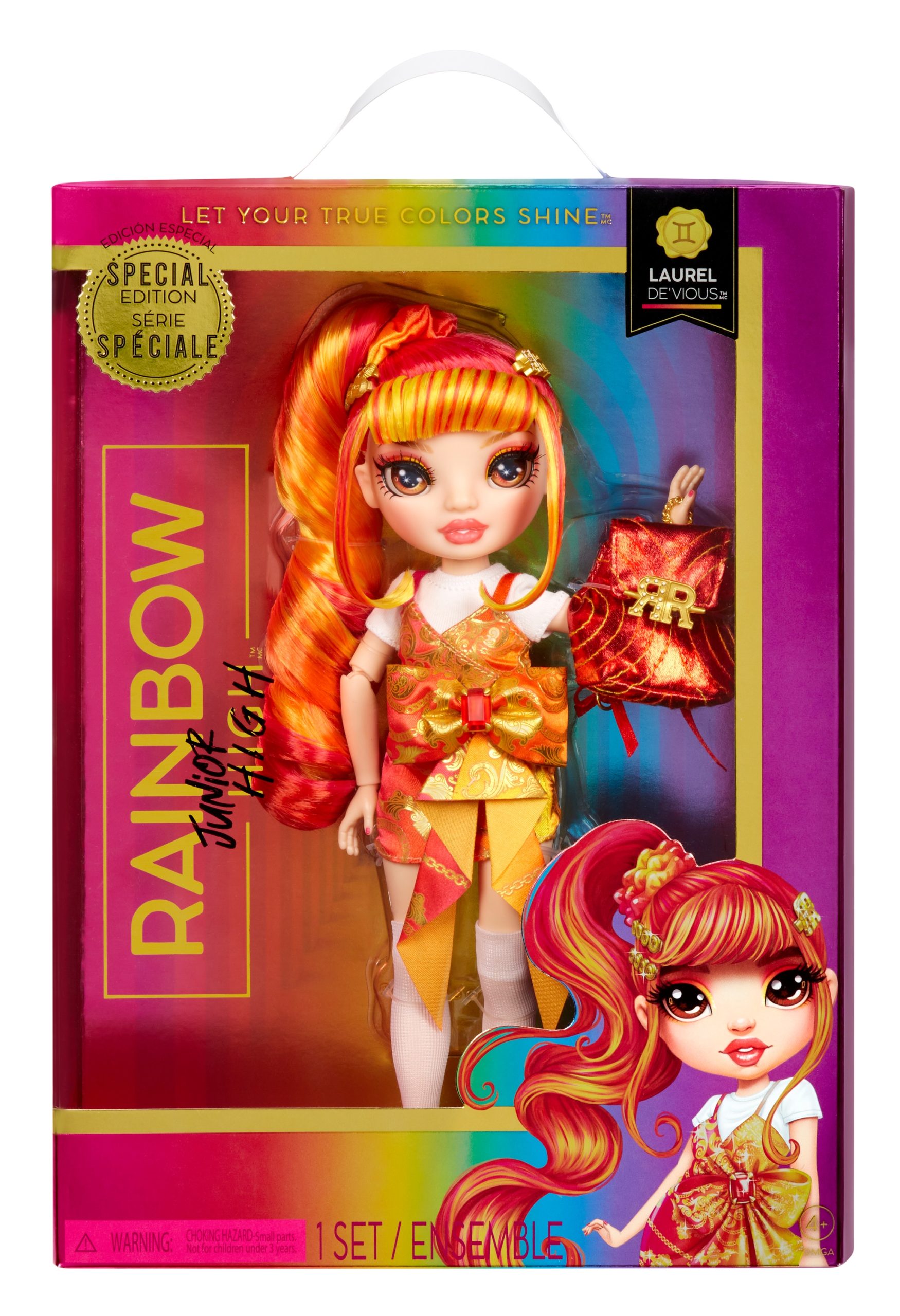 Rainbow High - Lėlytė Junior High - 23 cm
