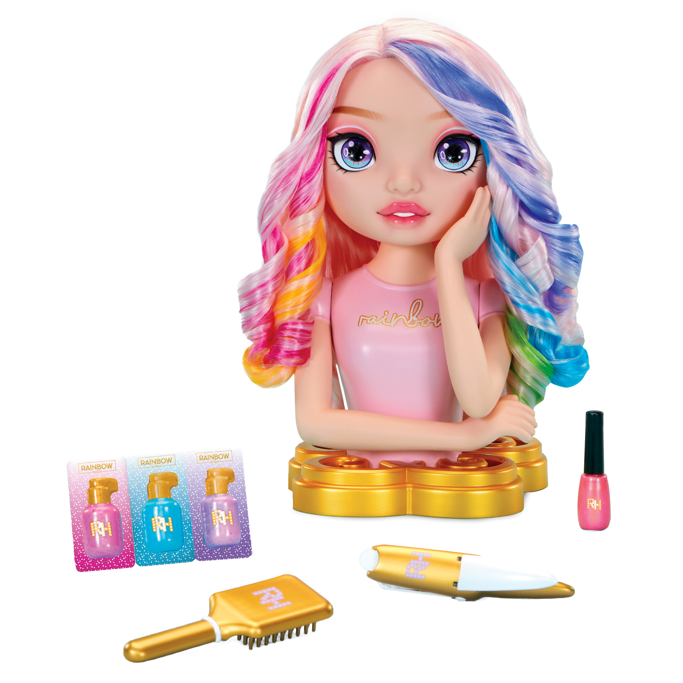 Rainbow High – Lėlės galva modelis - 33 cm - Image 2