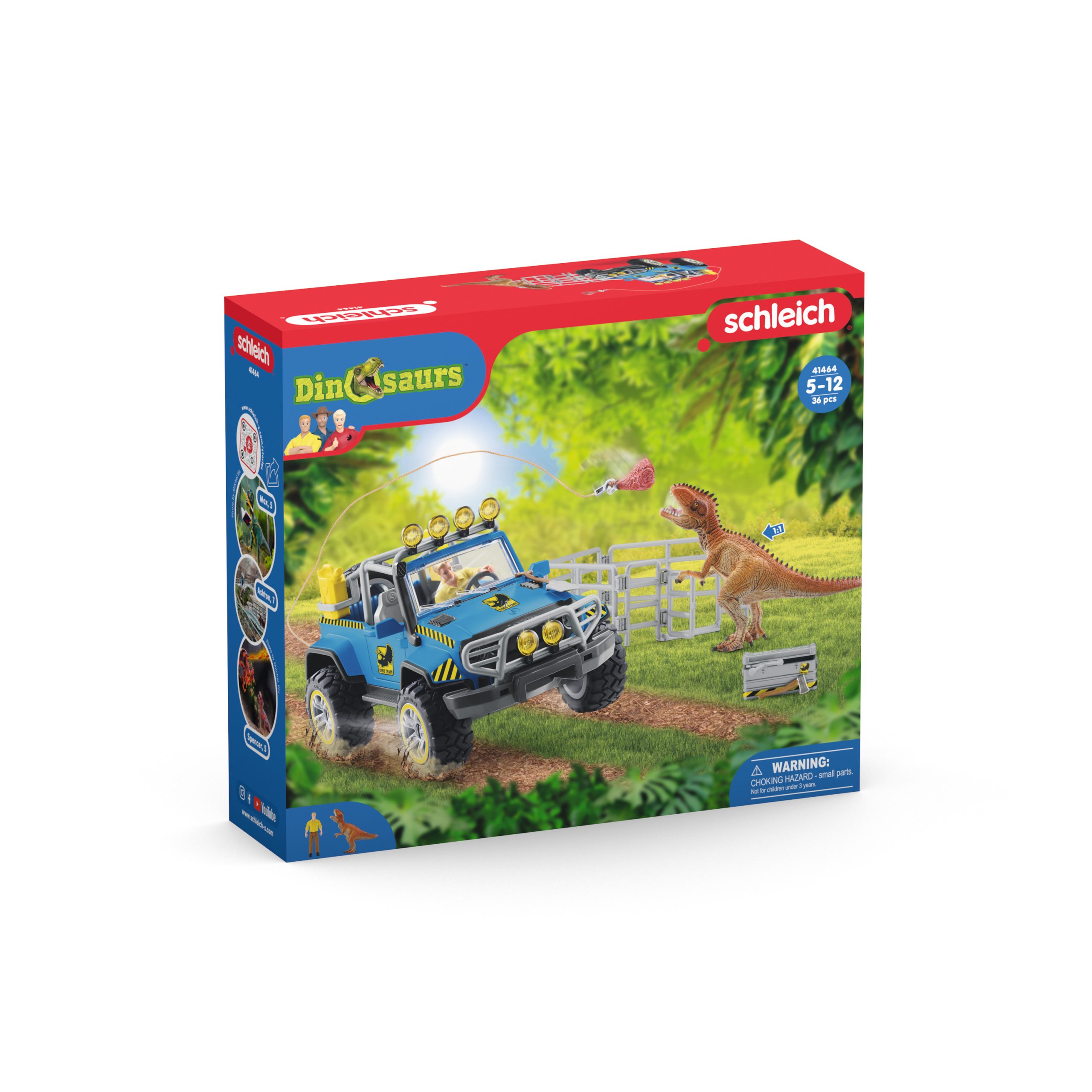 Schleich Dinosaurs - Visureigis su dinozaurų išoriniu postu