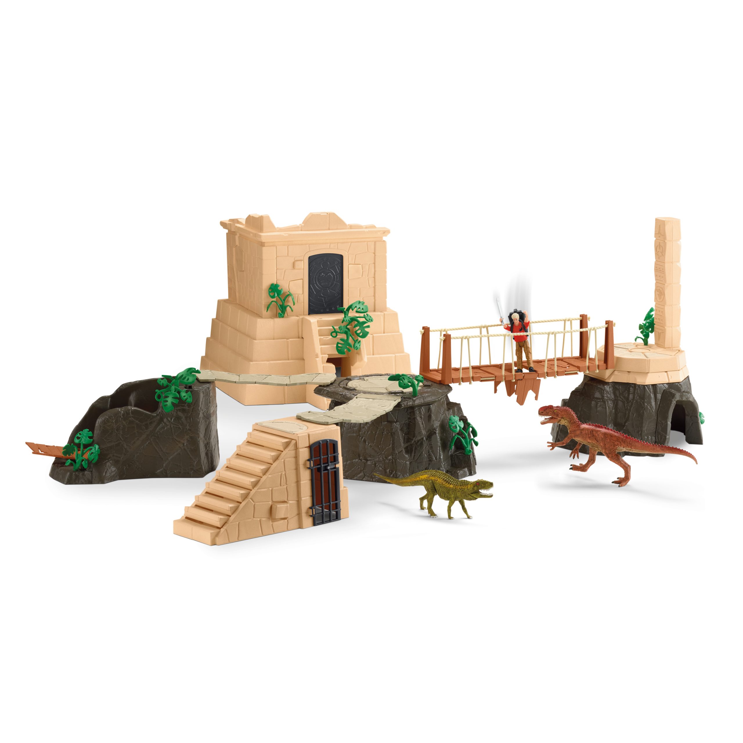 Schleich Dinosaurs – Dinozaurų šventyklos užkariavimo mega rinkinys