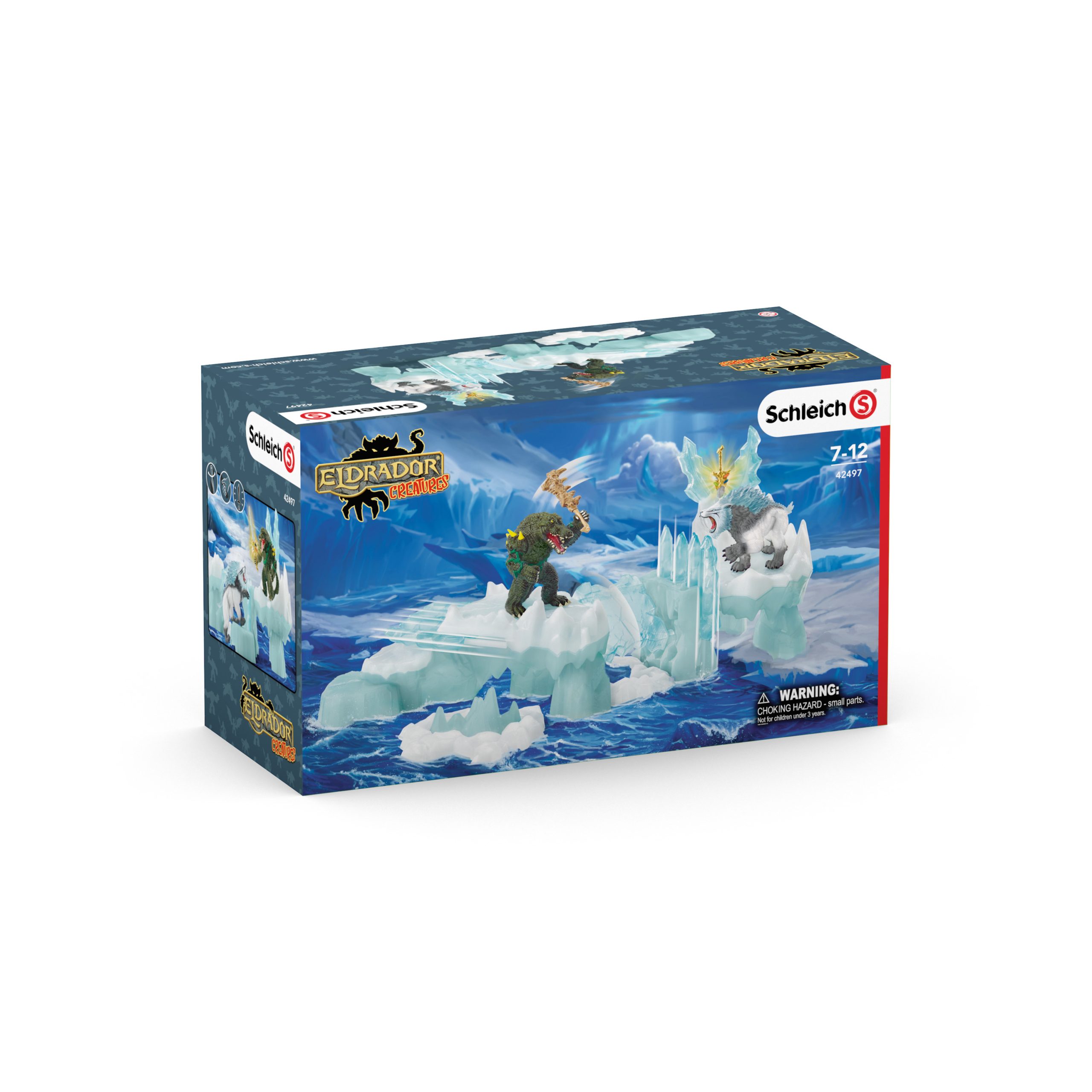 Schleich Eldrador Creatures - Ledo tvirtovės užpuolimas