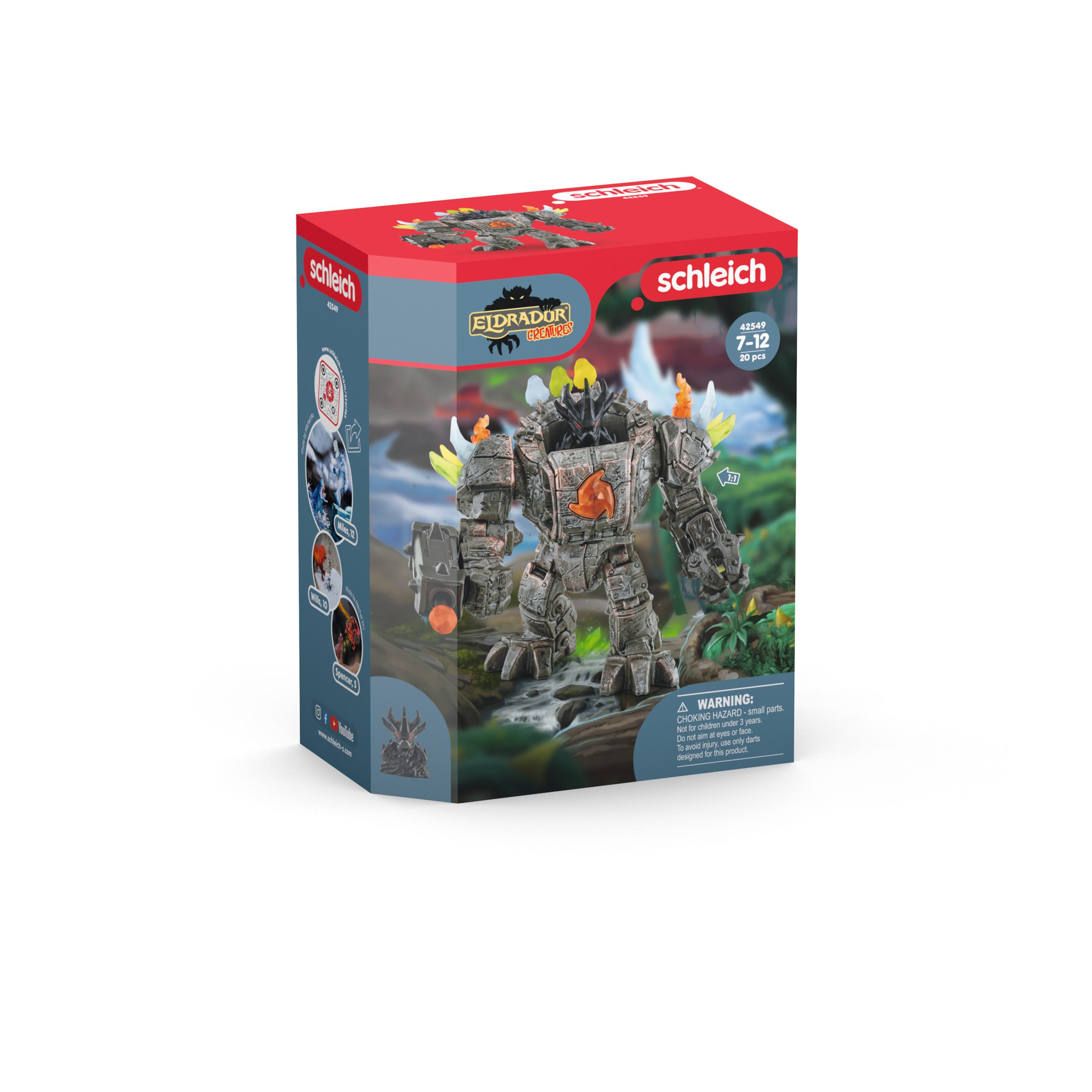 Schleich Eldrador - Pagrindinis robotas su „Mini Creature“
