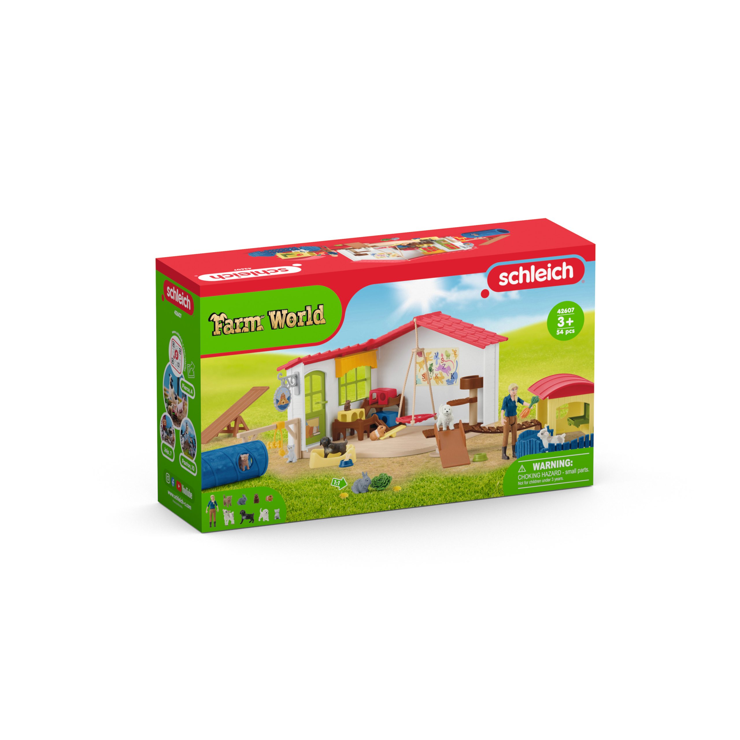 Schleich Farm World – Gyvūnų viešbutis