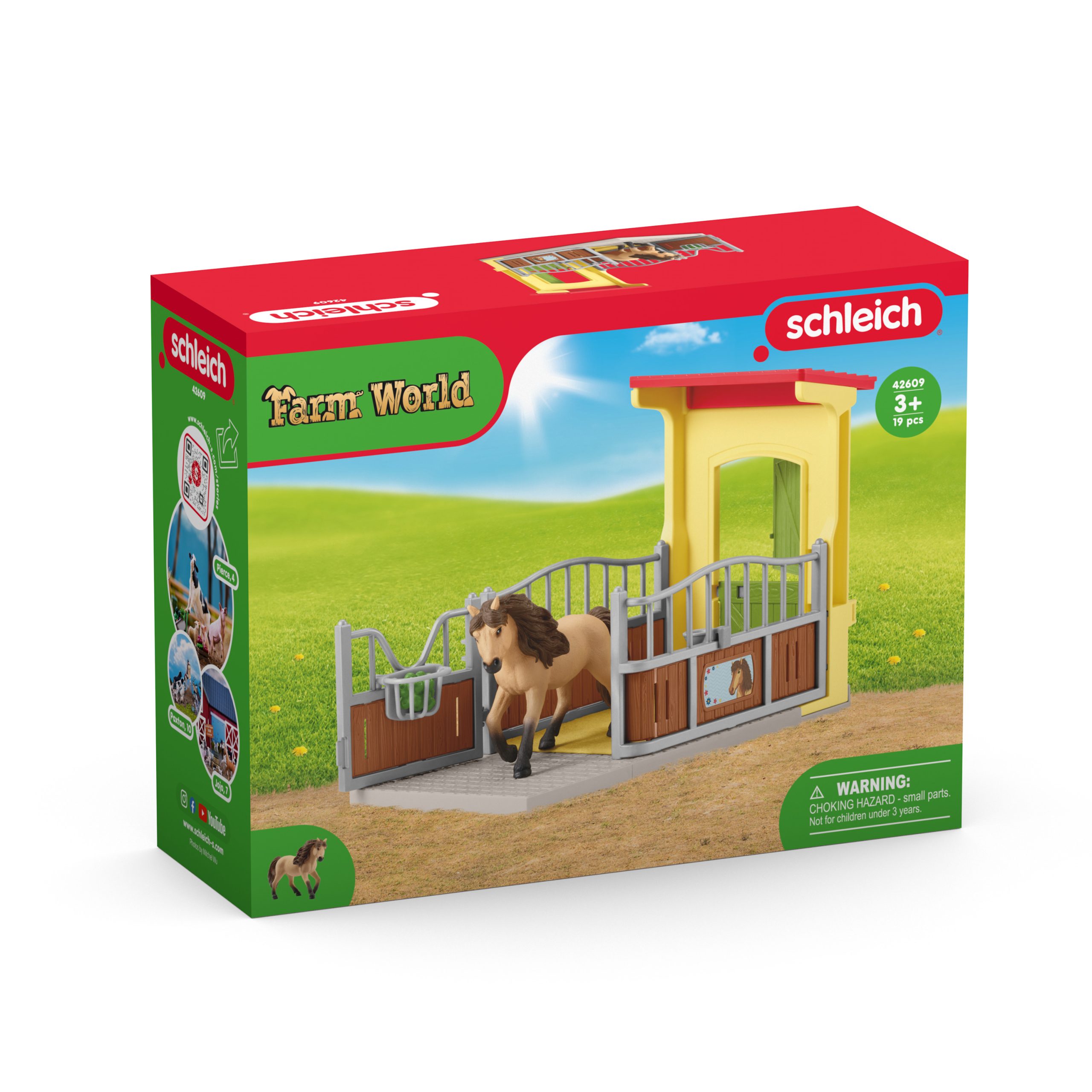 Schleich Farm World – Ponių dėžutė su Islandijos puskraujų veislės žirgu