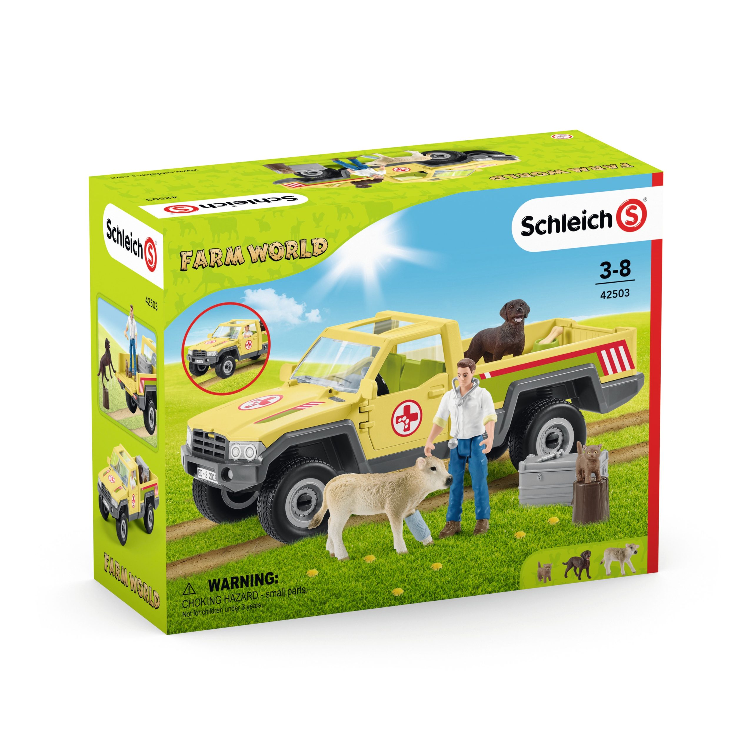 Schleich Farm World - Veterinaro apsilankymas ūkyje