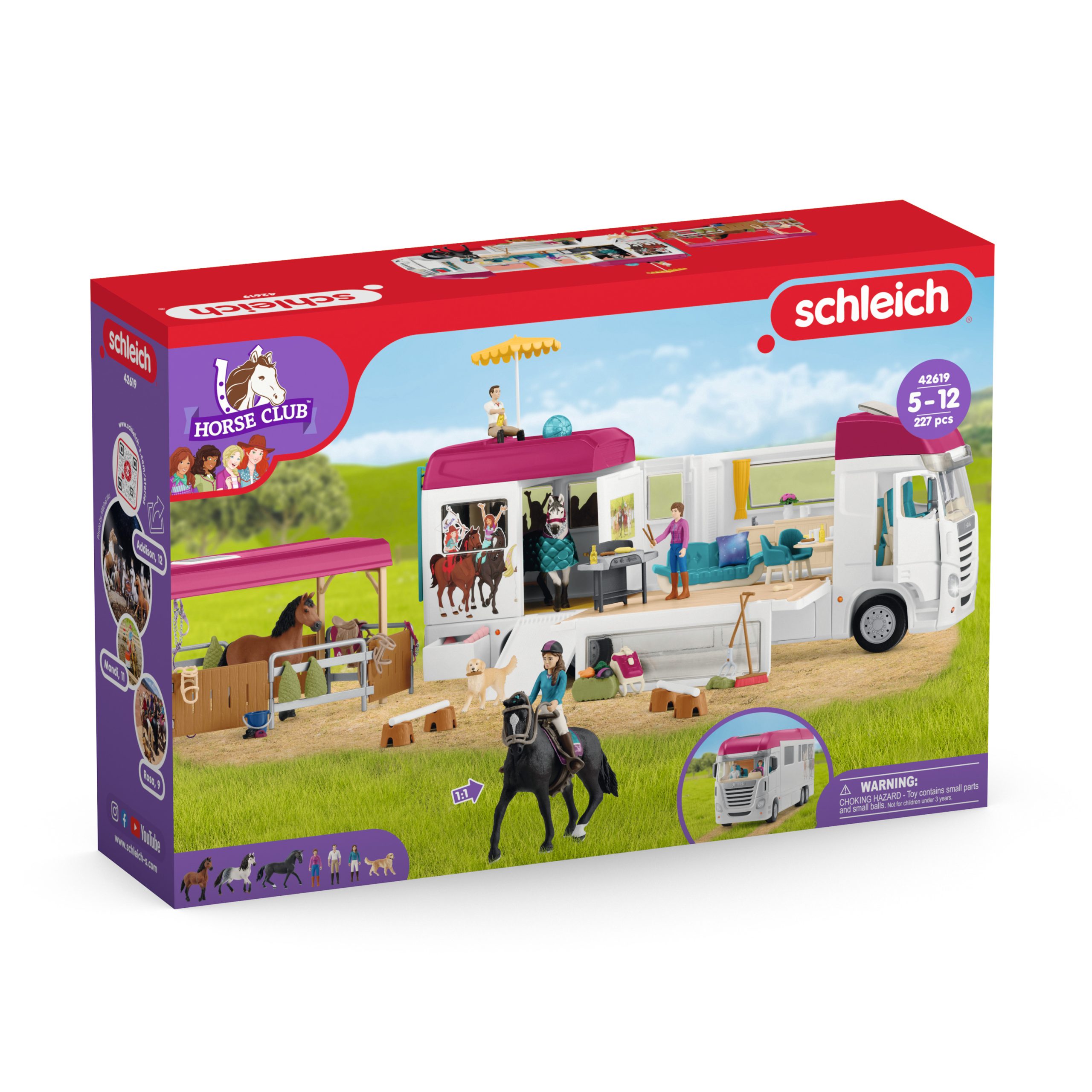 Schleich Horse Club – Arklių transporteris