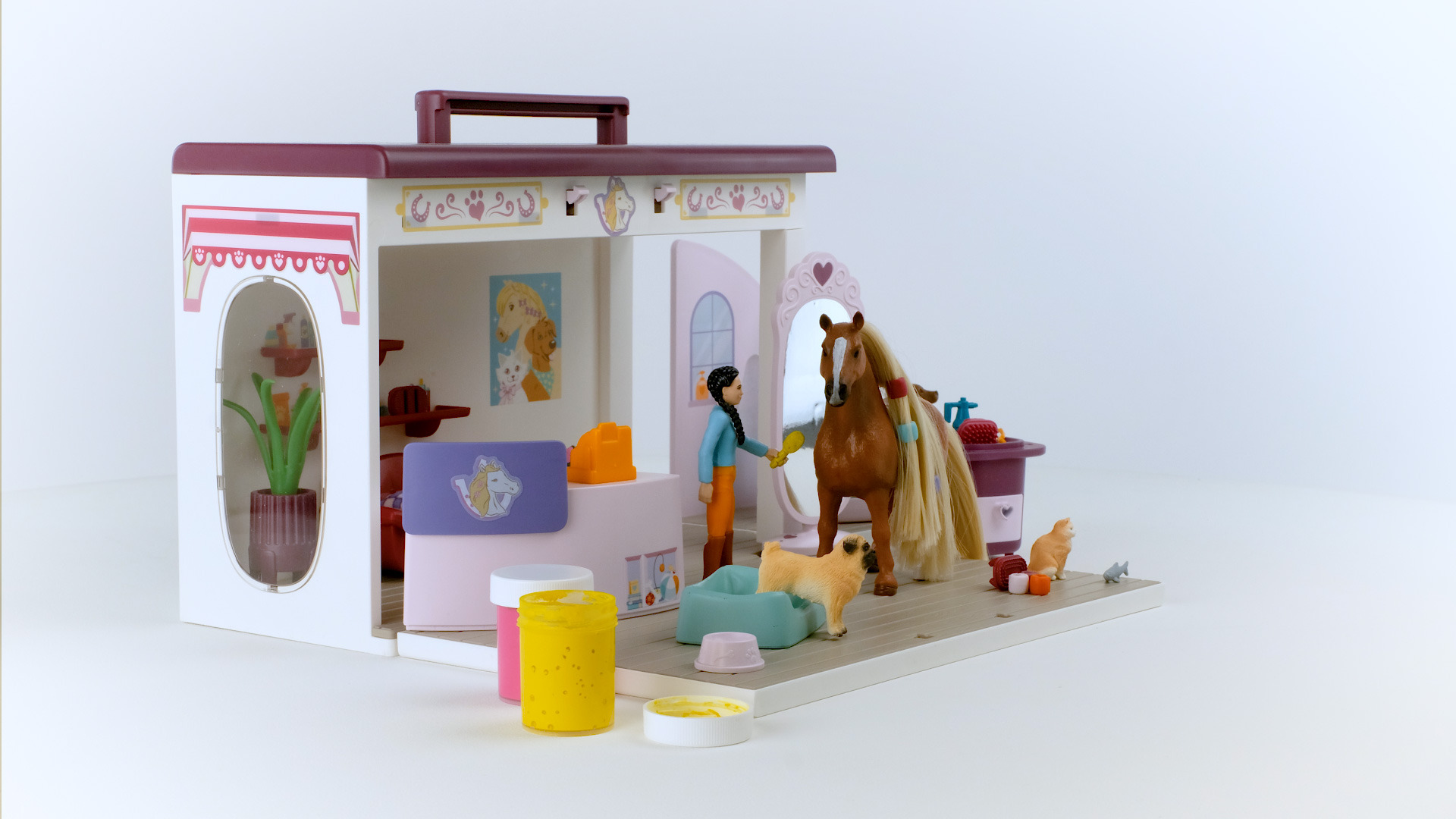 Schleich Sofia's Beauties - Gyvūnų grožio salonas - Image 14