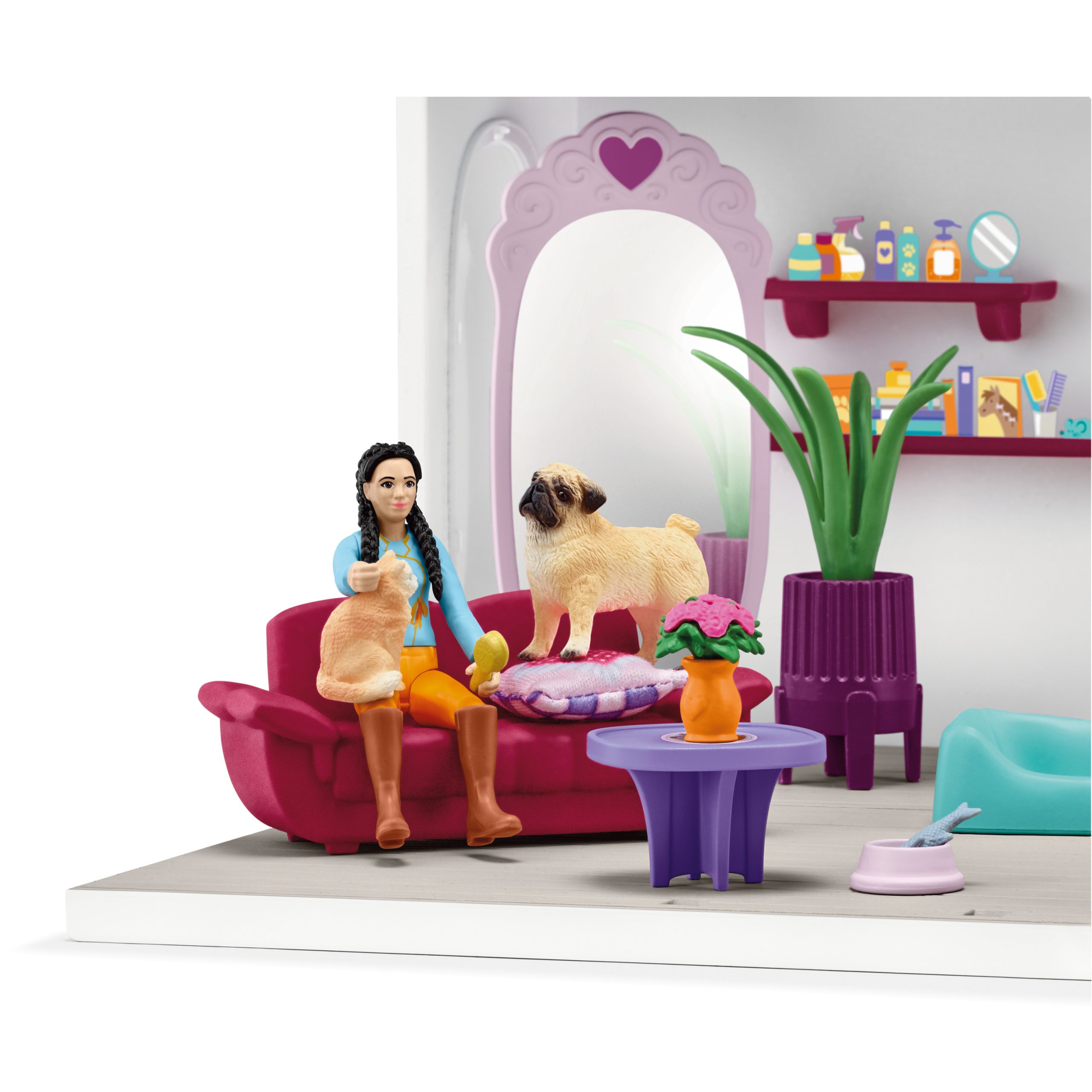 Schleich Sofia's Beauties - Gyvūnų grožio salonas - Image 5