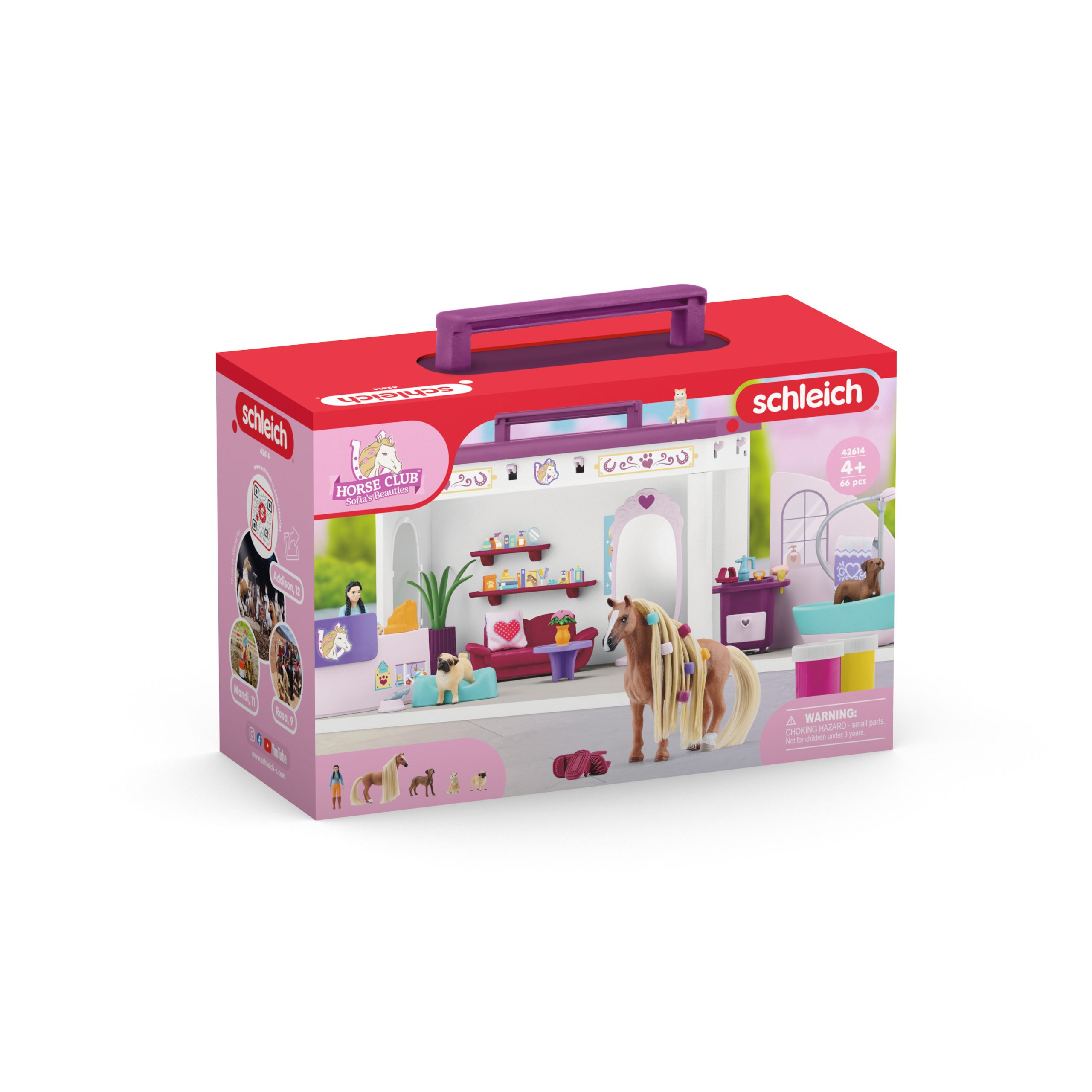 Schleich Sofia's Beauties - Gyvūnų grožio salonas