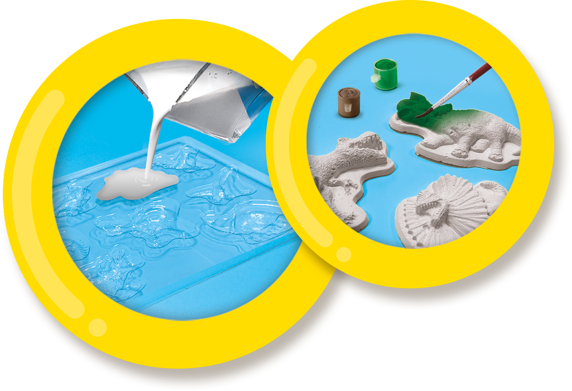Ses - Kūrybinis rinkinys „Gipsiniai dinozaurai“ - Image 3