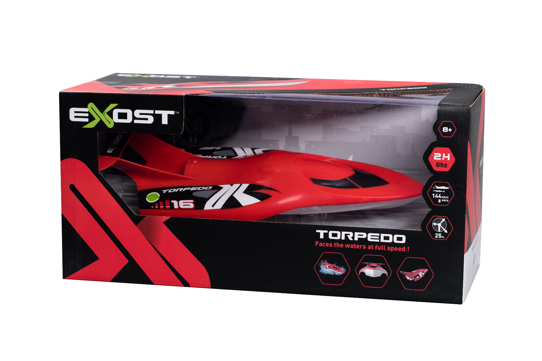 Silverlit – Exost 1:18 RC Torpedo laivas