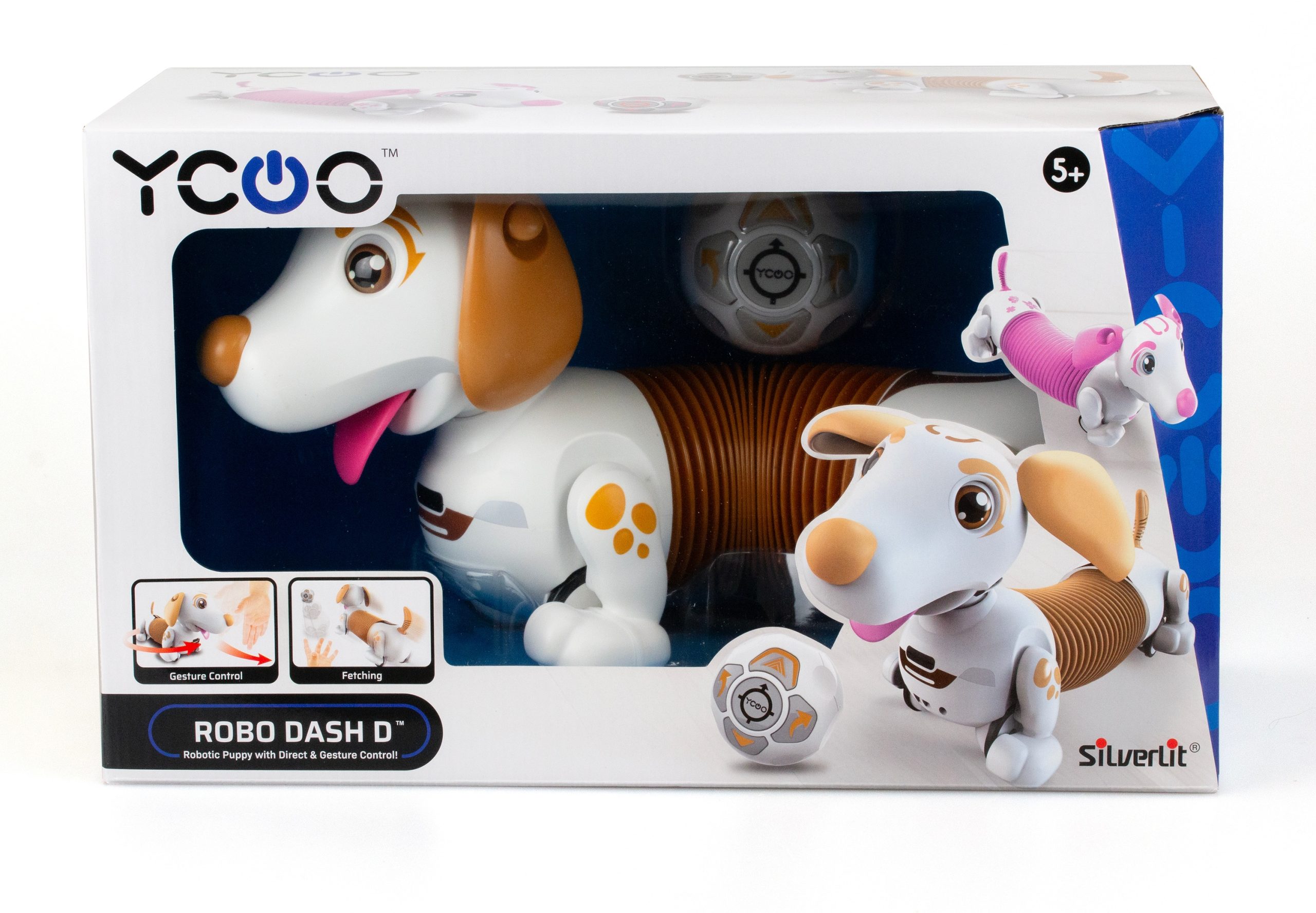Silverlit – YCOO interaktyvus robotas šuo „Robo Dash D“