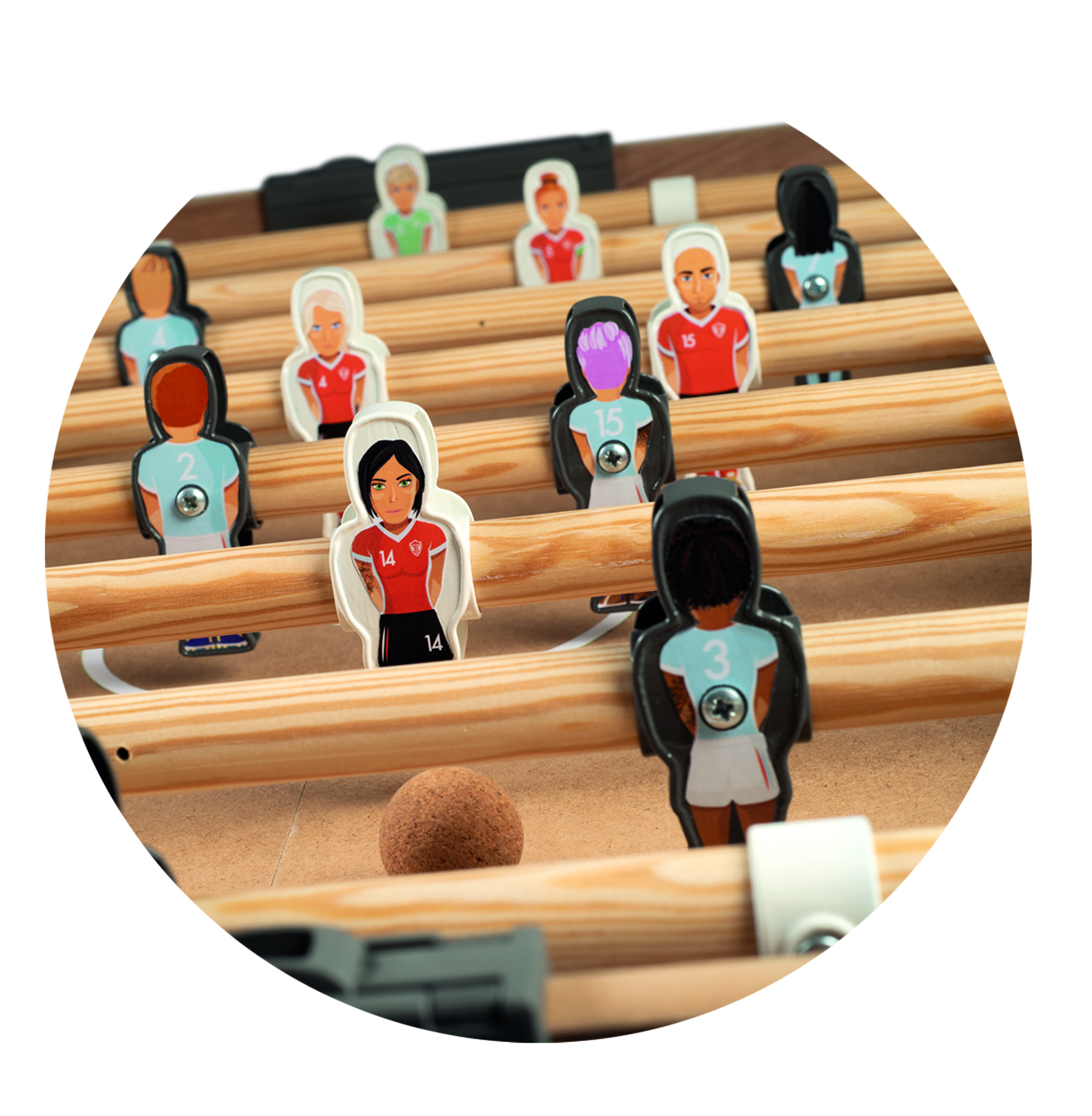 Smoby - Medinis stalo futbolas - Image 3