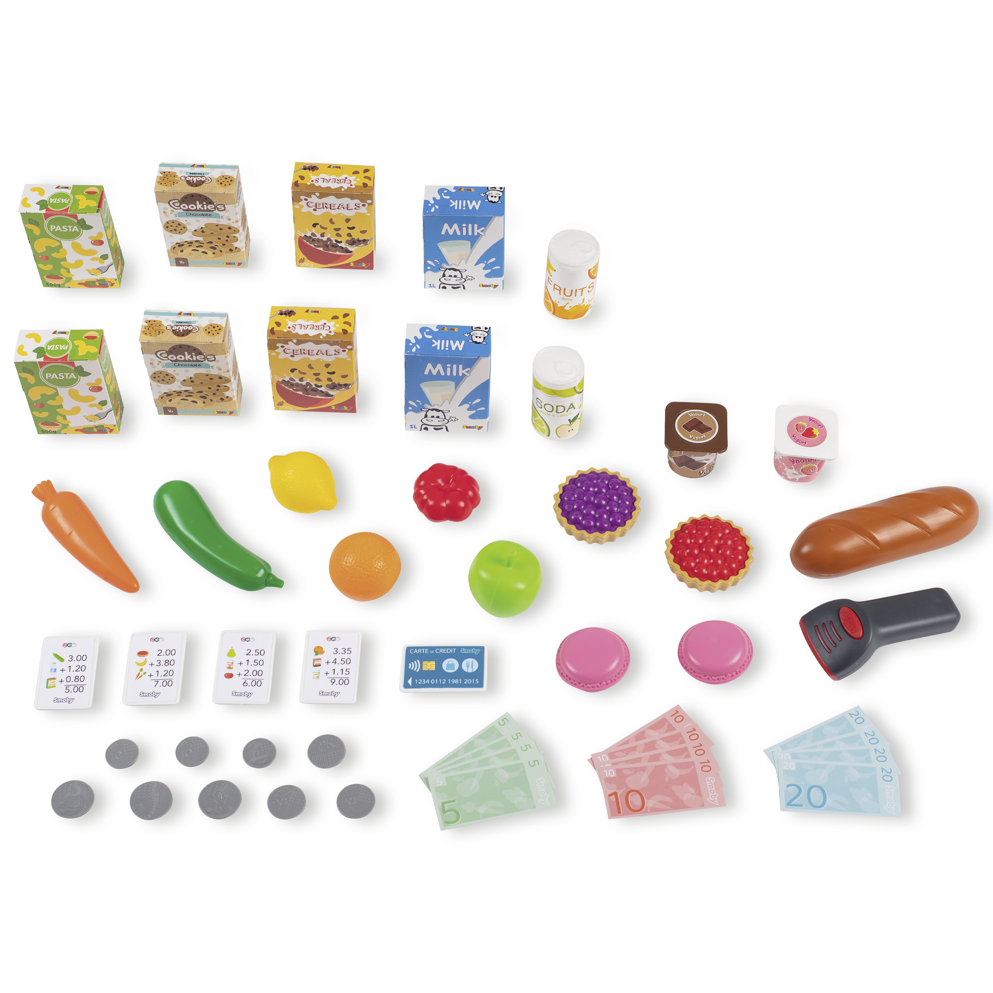Smoby - Žaislinė parduotuvė su vežimėliu Maxi Market - Image 4