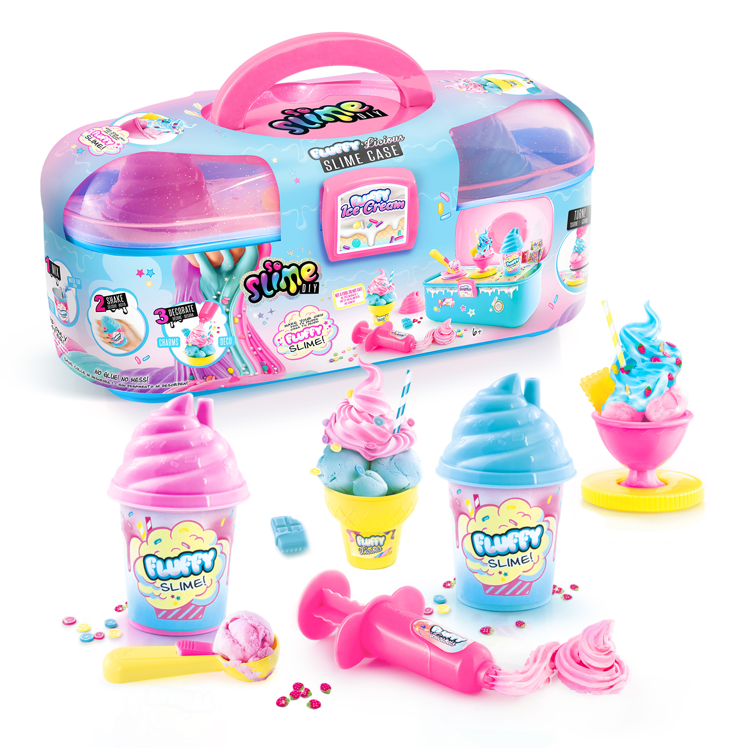 So Slime – Kūrybinis rinkinys "Gleivių lagaminėlis" - Image 2