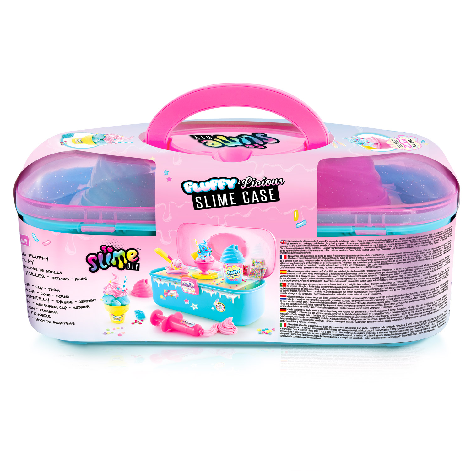 So Slime – Kūrybinis rinkinys "Gleivių lagaminėlis" - Image 4