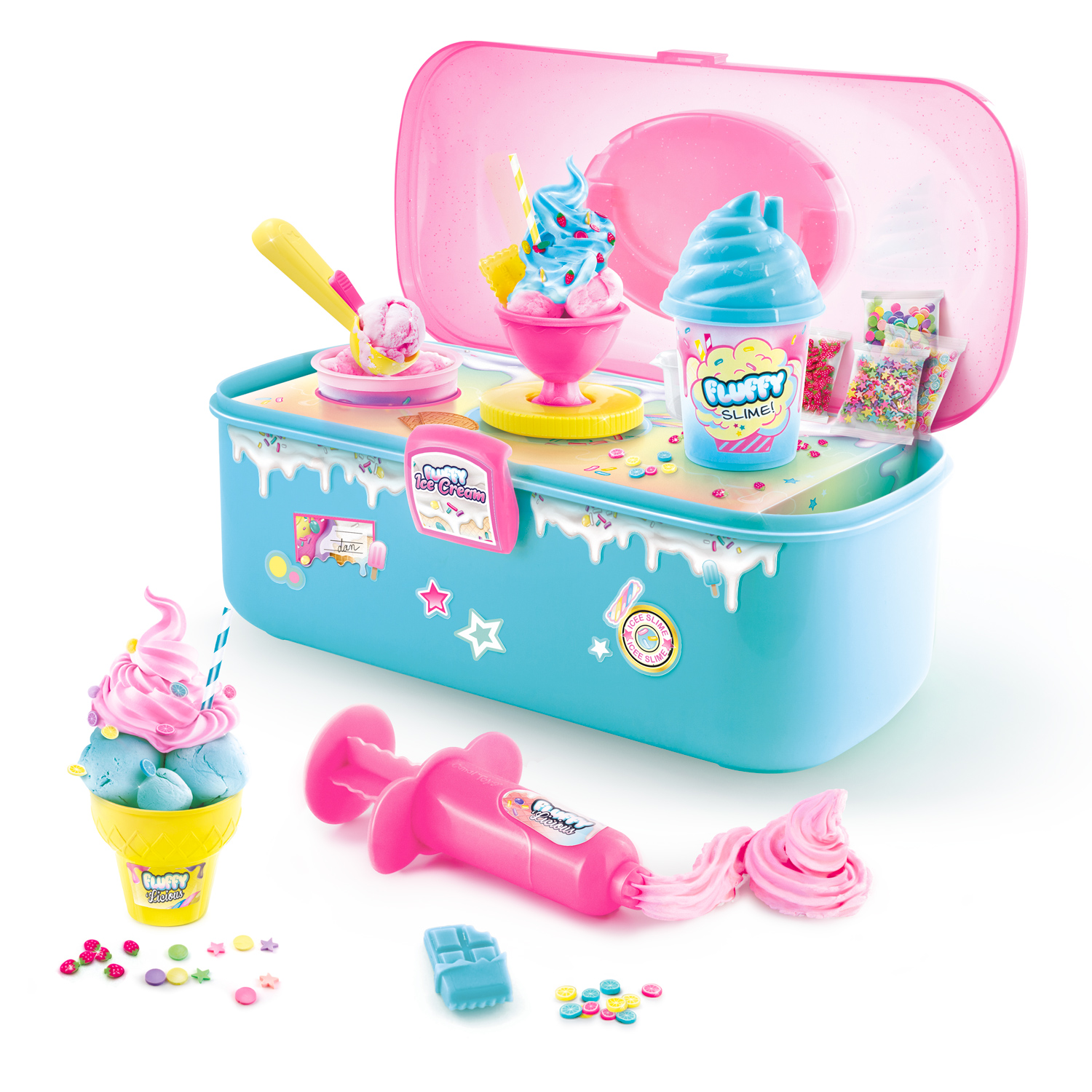 So Slime – Kūrybinis rinkinys "Gleivių lagaminėlis" - Image 8