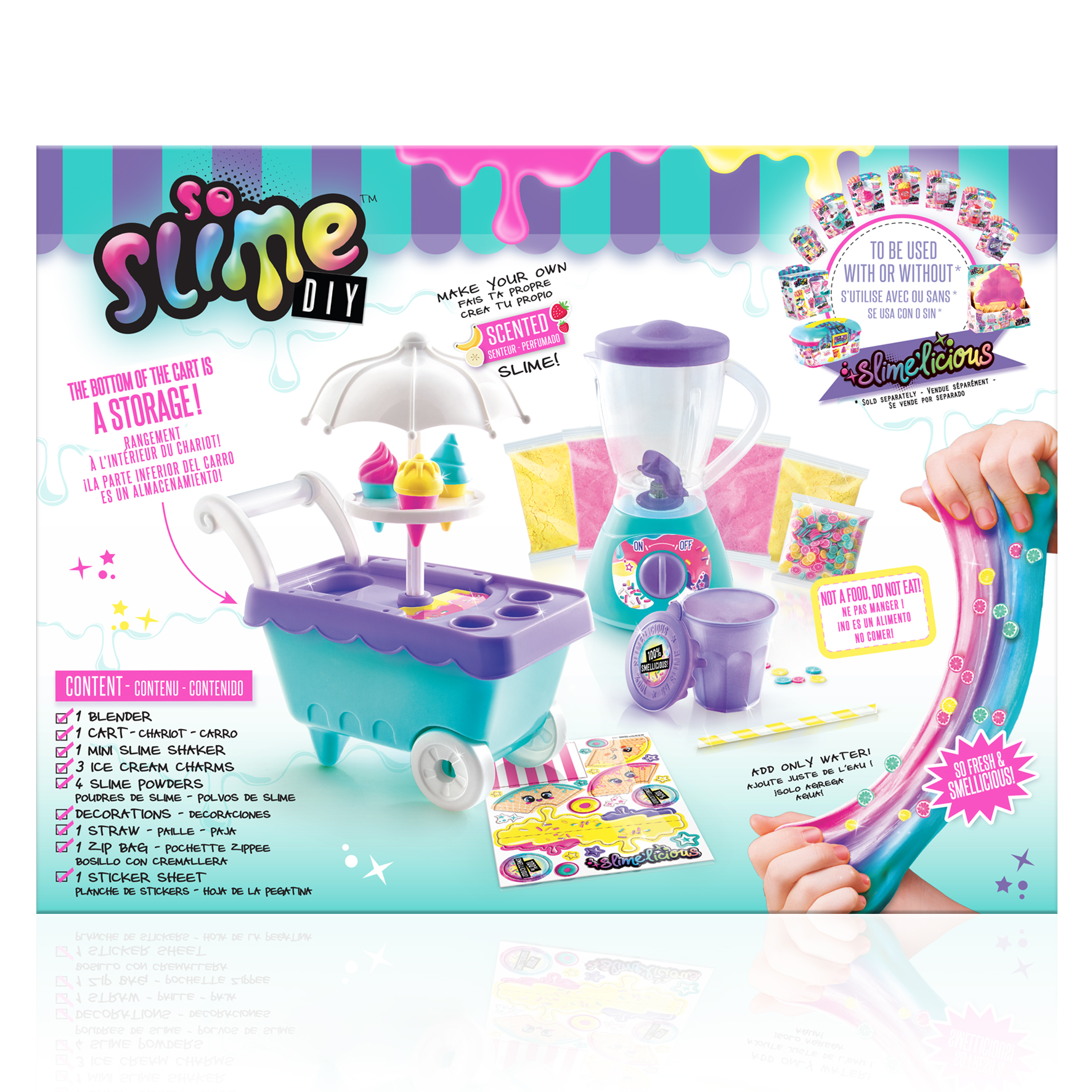 So Slime – Kūrybinis rinkinys „Kokteilių baras" - Image 3