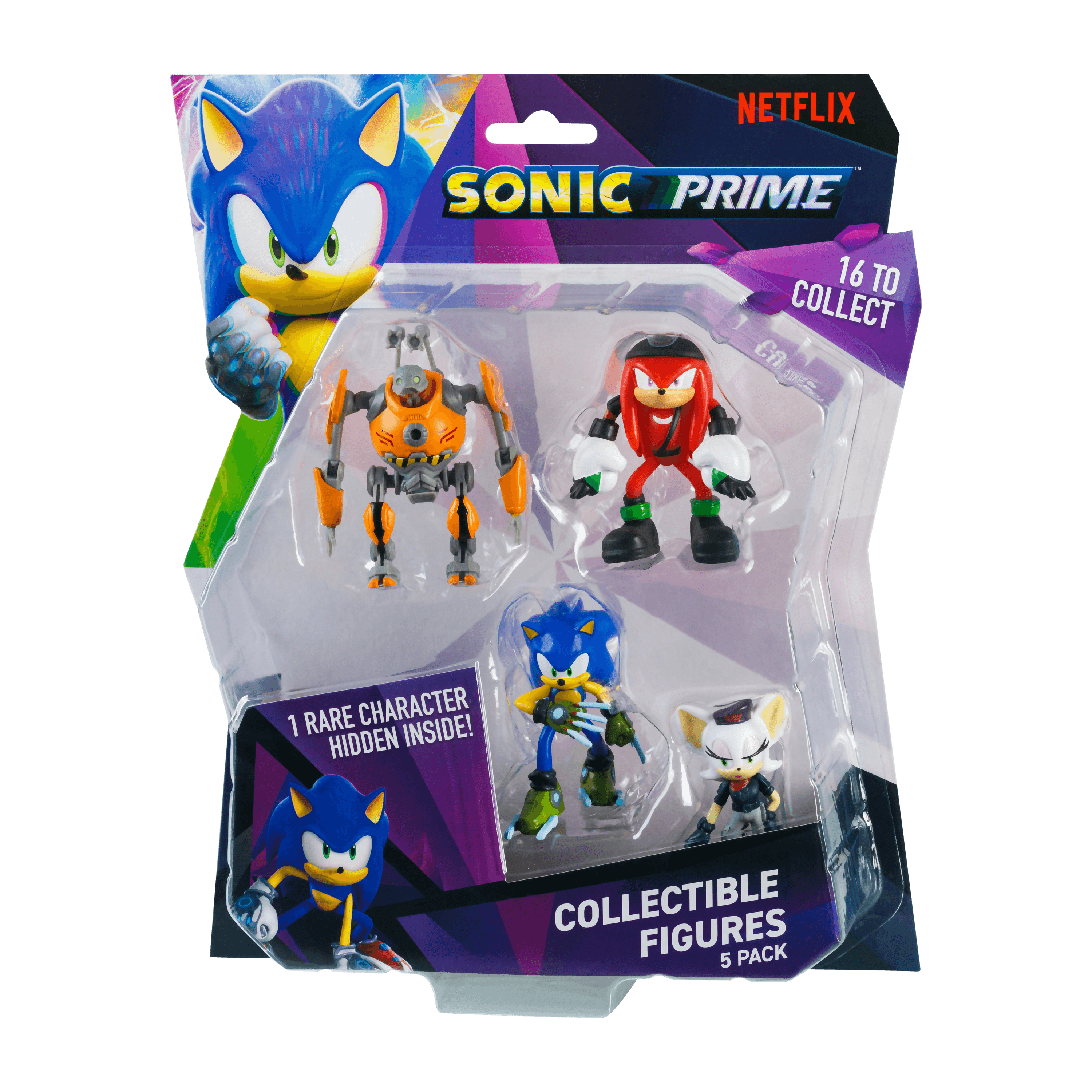 Sonic The Hedgehog – Veikėjų rinkinys, 5 vnt. - 6.5 cm - Image 4
