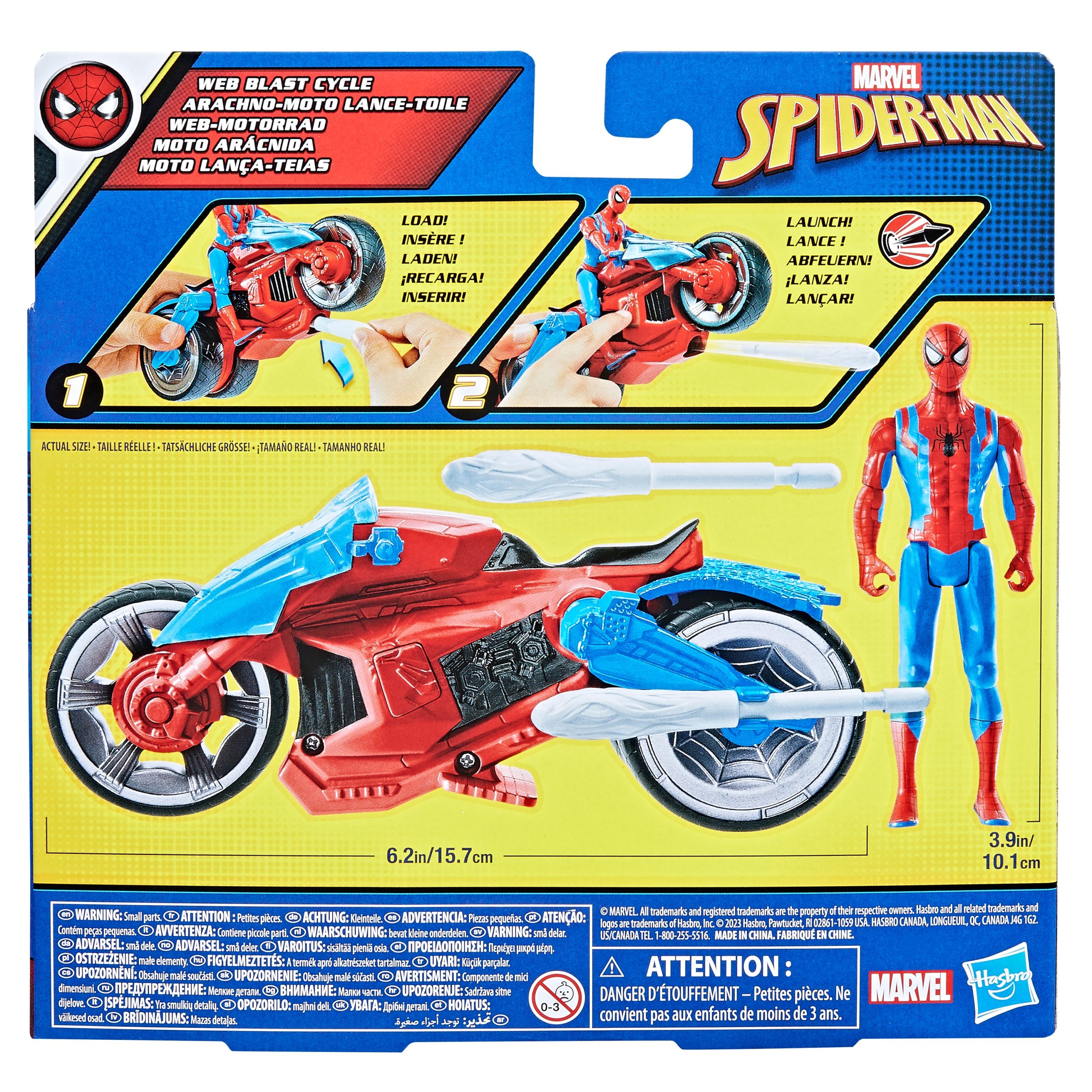 Spider-Man – Transporto priemonė su figūrėlė - 10 cm - Image 2