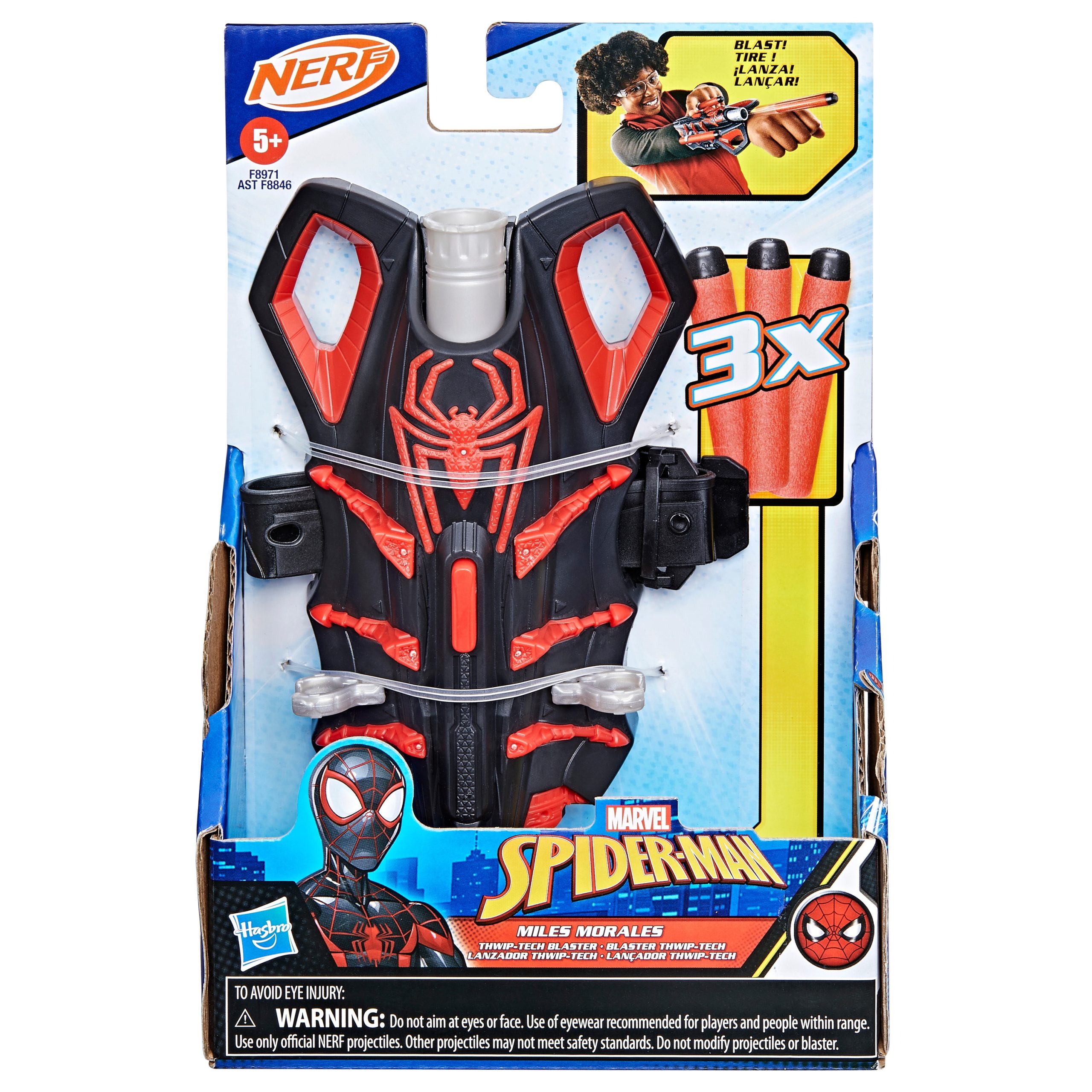 Spider-Man - Ginklas Nerf su šoviniais