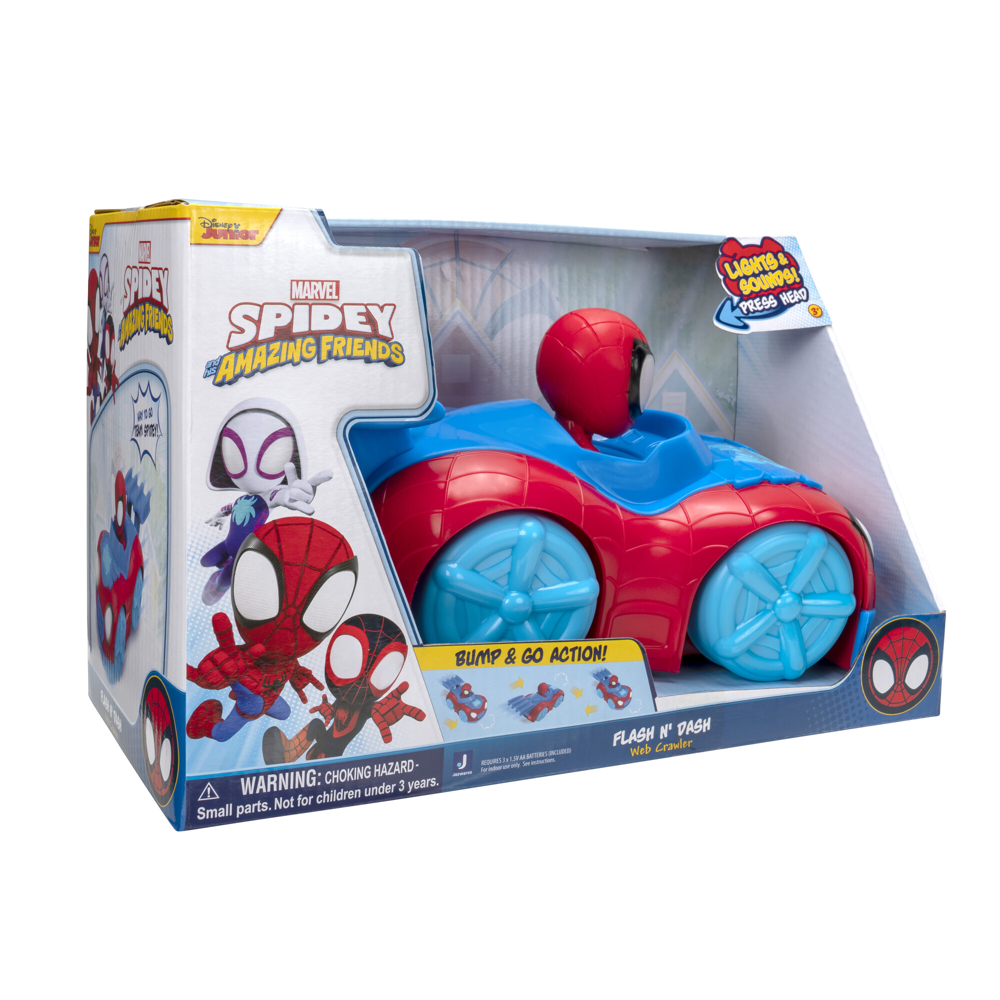 Spider-Man – Mašinėlė Flash N´ Dash, Spidey and His Amazing Friends - Image 2