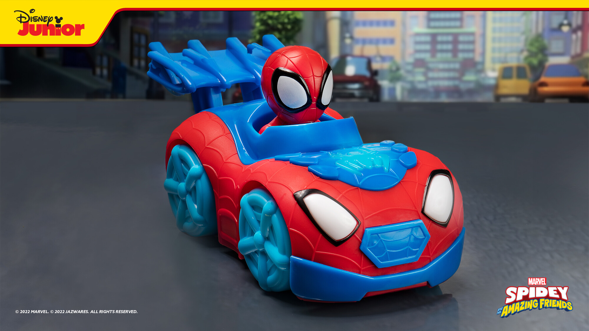 Spider-Man – Mašinėlė Flash N´ Dash, Spidey and His Amazing Friends - Image 12