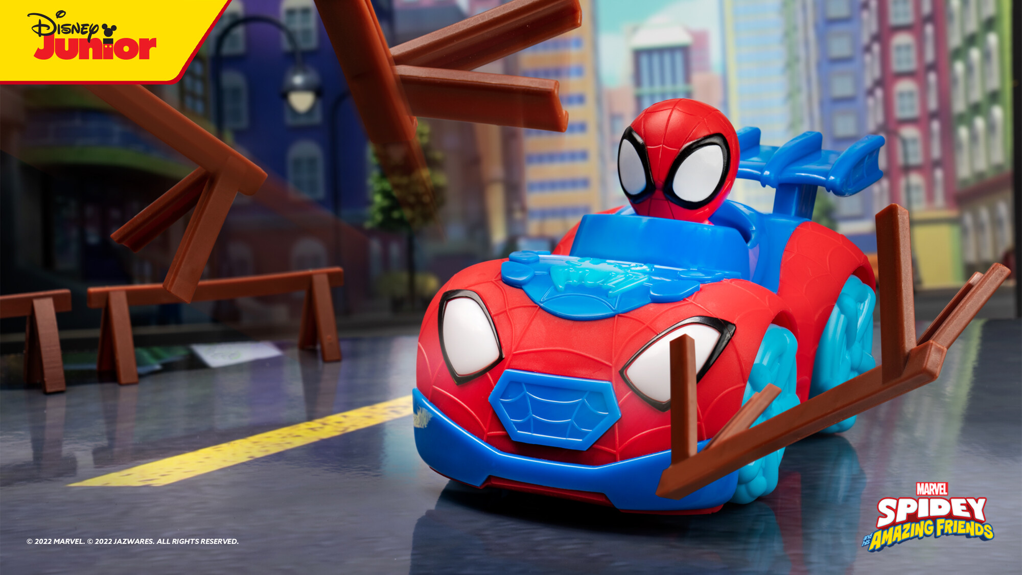 Spider-Man – Mašinėlė Flash N´ Dash, Spidey and His Amazing Friends - Image 15