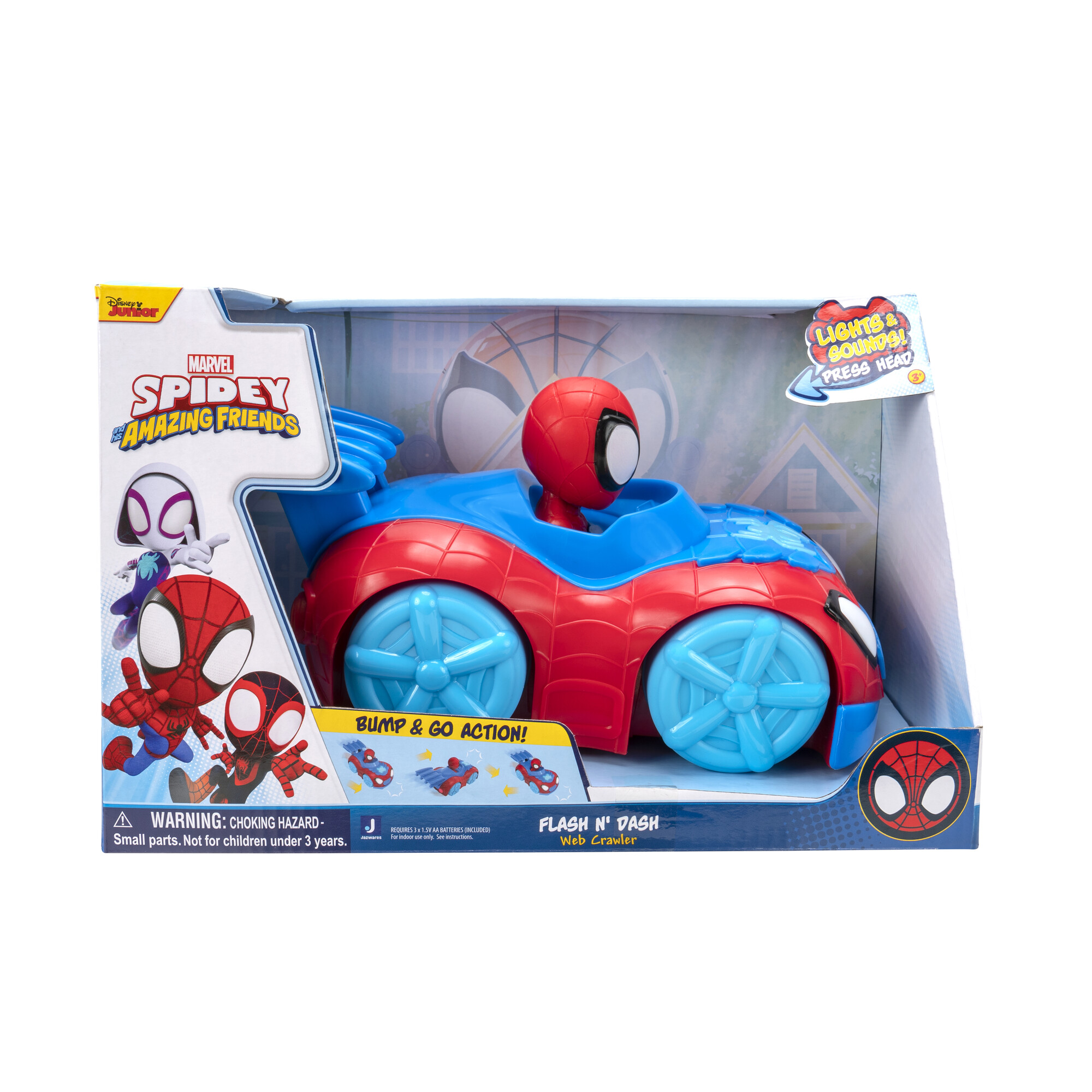 Spider-Man – Mašinėlė Flash N´ Dash, Spidey and His Amazing Friends - Image 4
