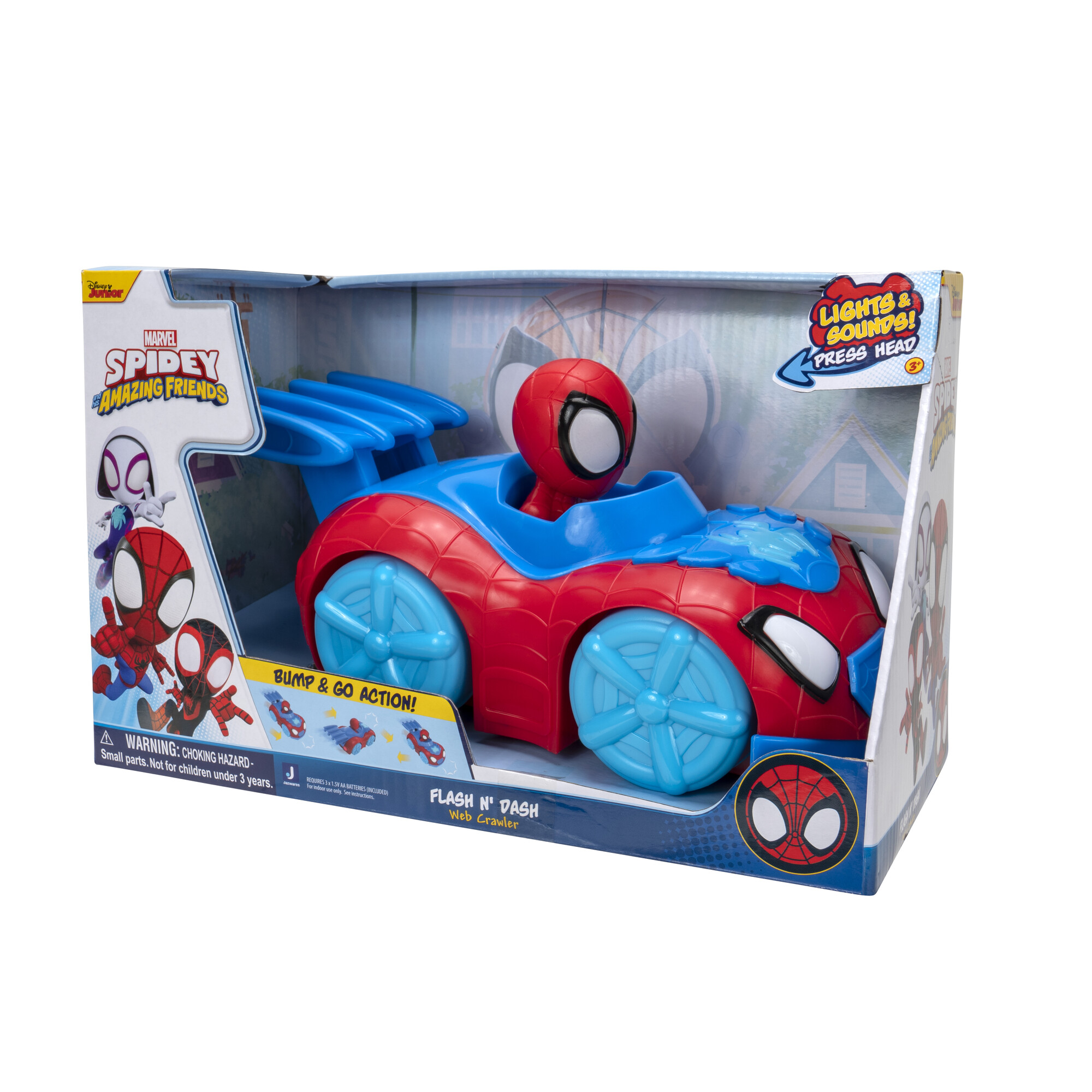 Spider-Man – Mašinėlė Flash N´ Dash, Spidey and His Amazing Friends