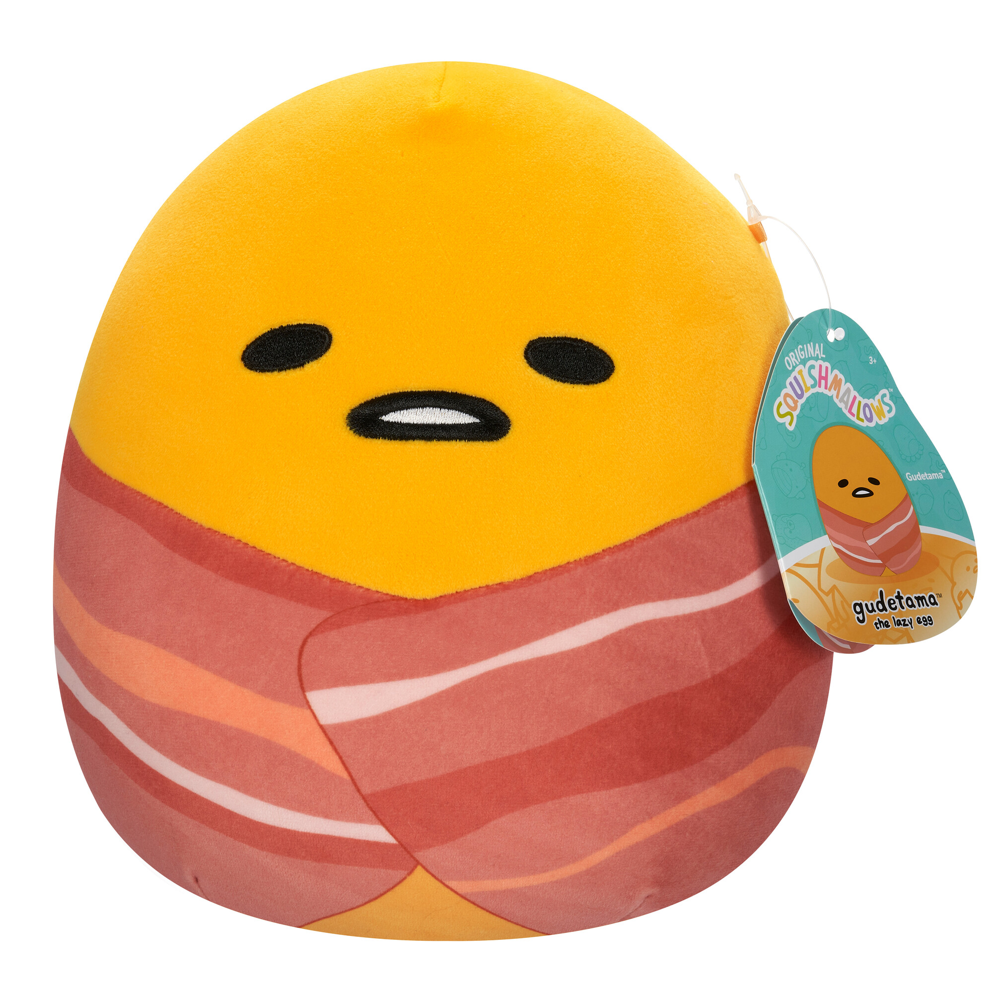 Squishmallows – Gudetama W18 pliušinis žaislas - 20 cm - Image 14