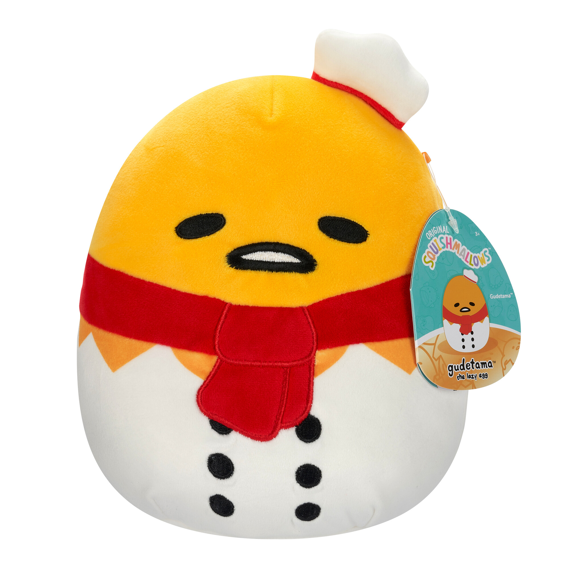 Squishmallows – Gudetama W18 pliušinis žaislas - 20 cm - Image 6
