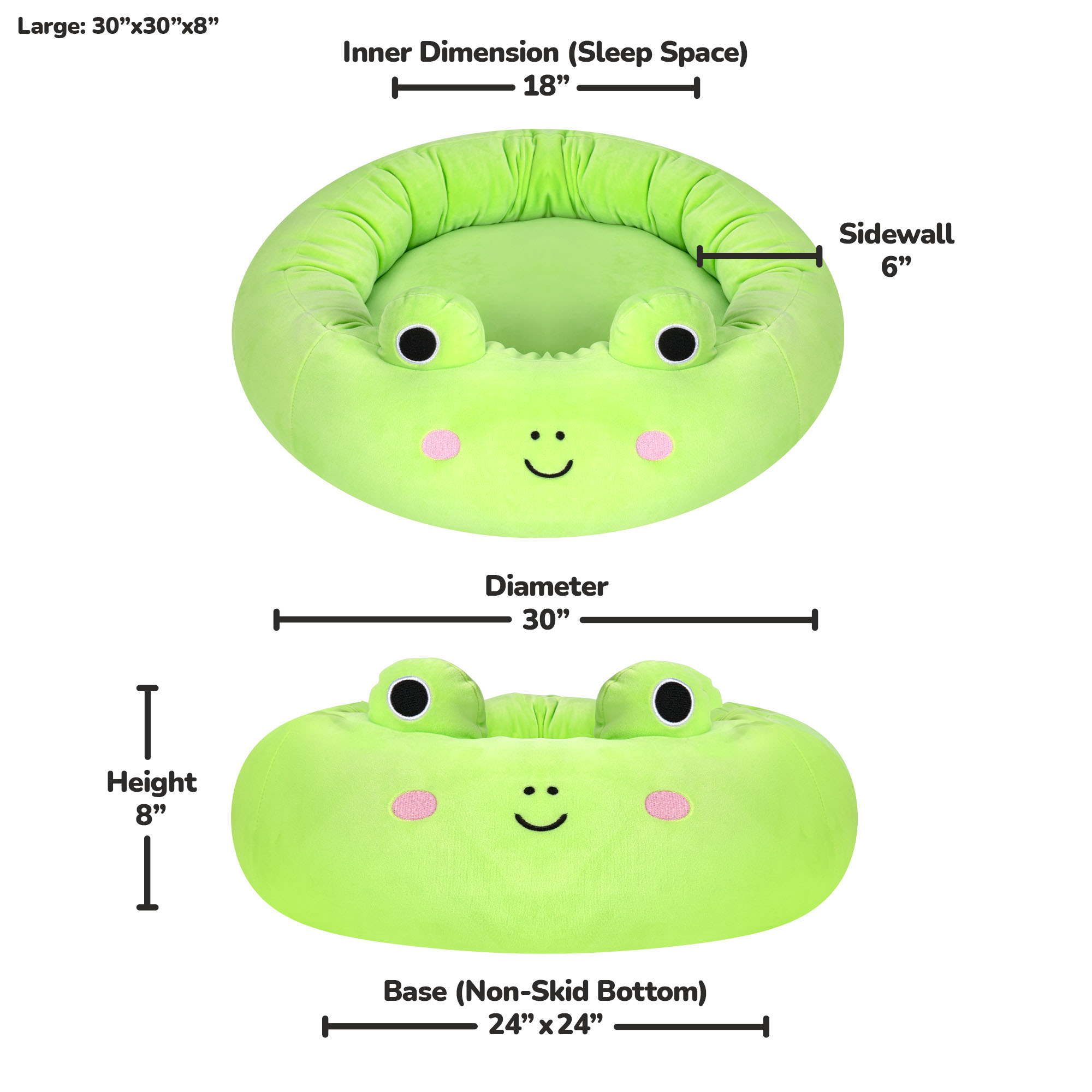 Squishmallows - Guoliukas varlytė - 75 cm - Image 2