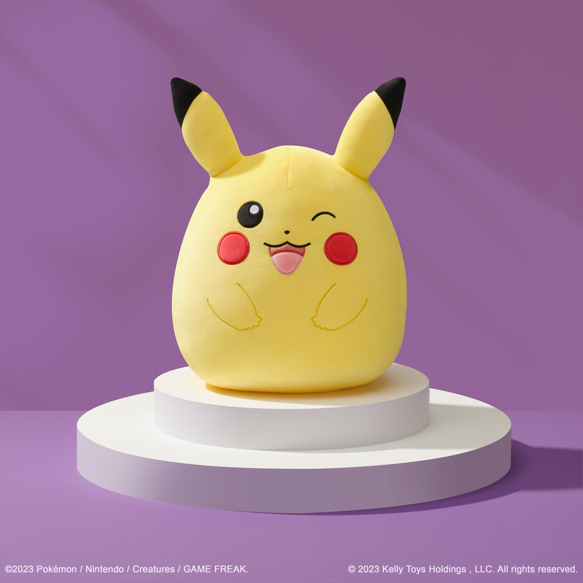 Pokemon - Pliušinis žaislas Winking Pikachu - 35 cm - Image 8